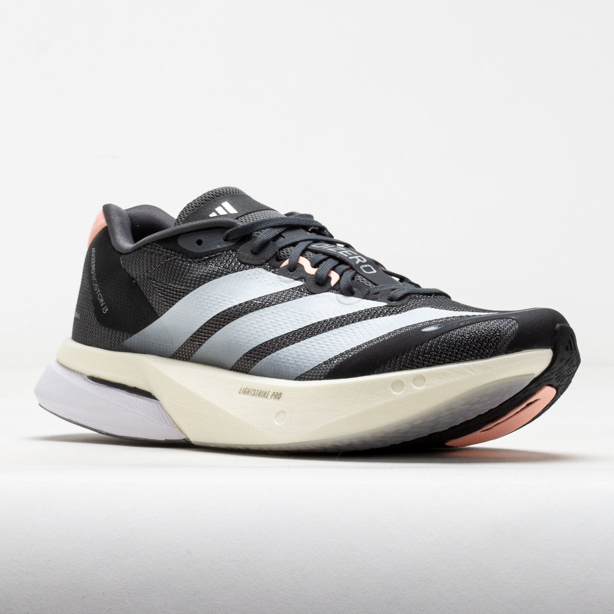 adidas Adizero Boston 13 Women's Grey/White/Haze Coral