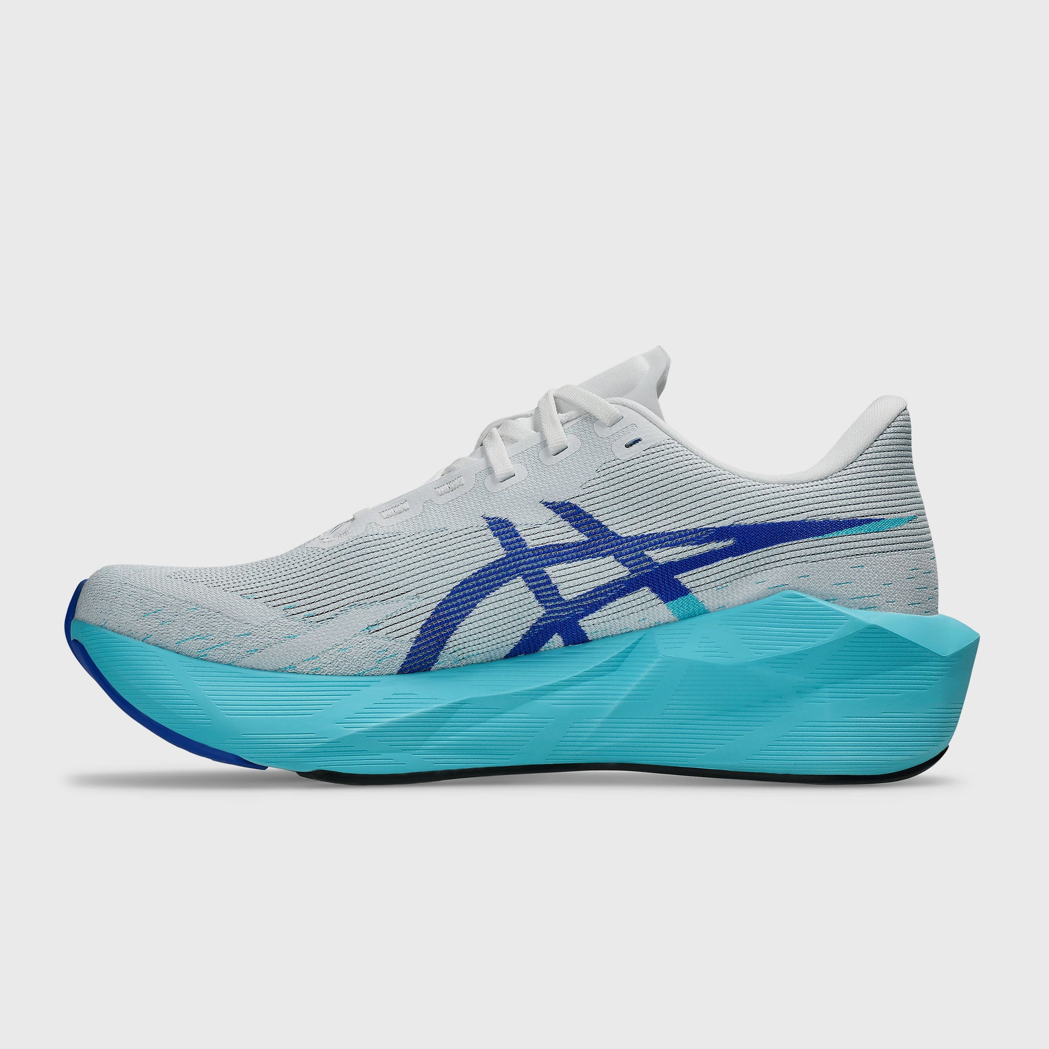 ASICS Novablast 6 Men's White/Energy Aqua