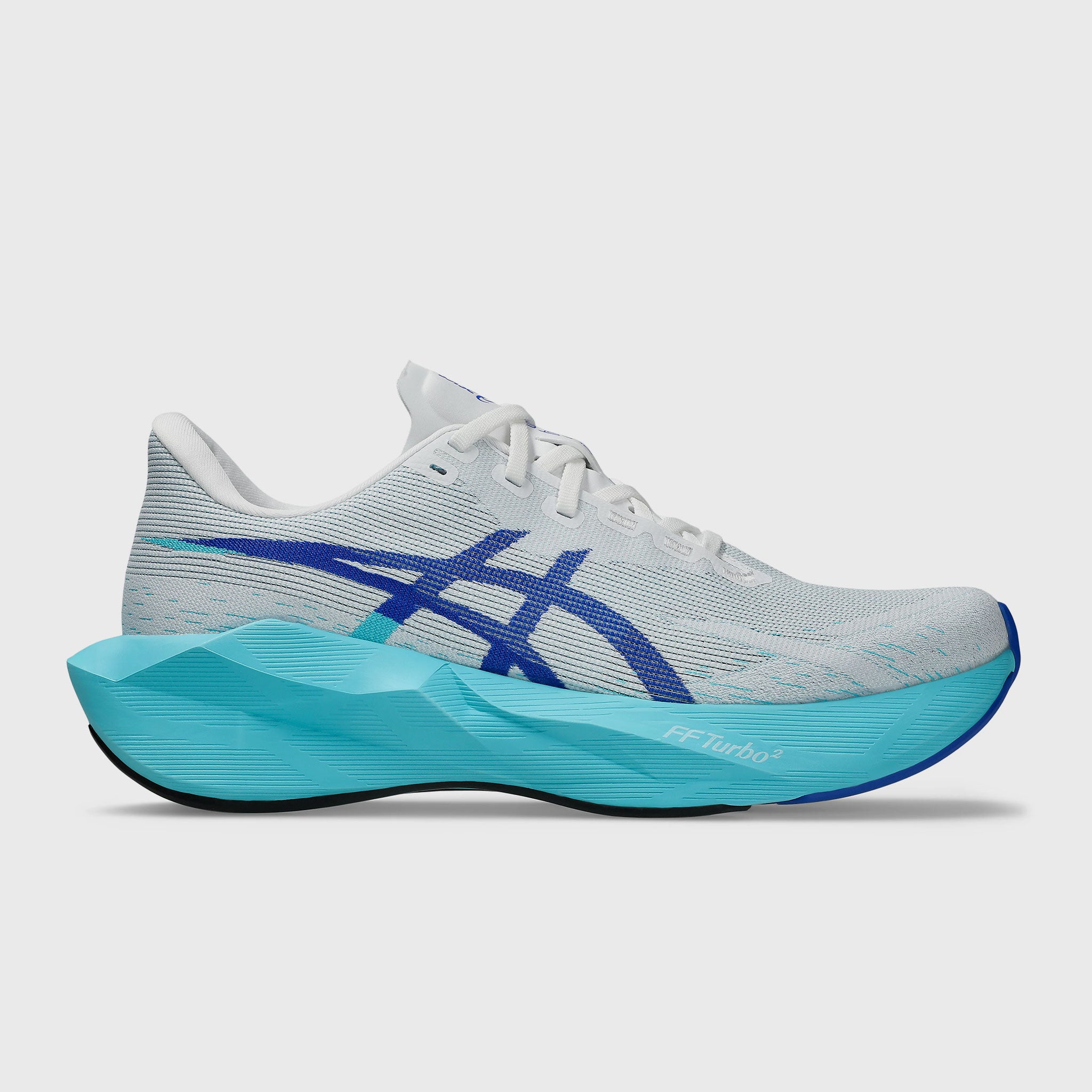 ASICS Novablast 6 Men's White/Energy Aqua