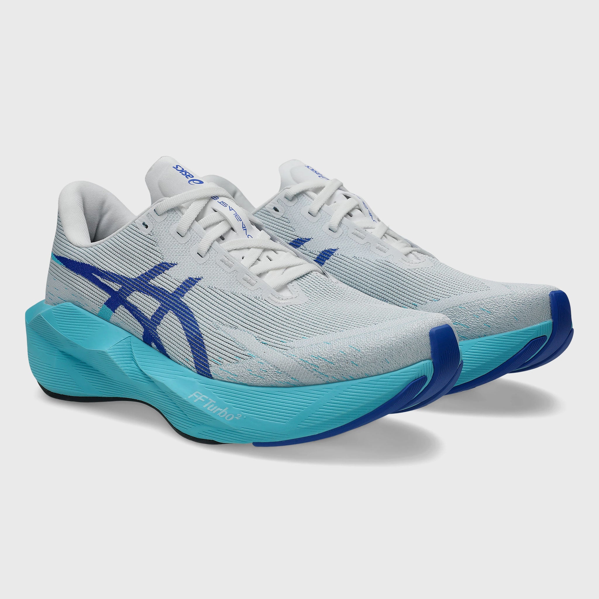 ASICS Novablast 6 Men's White/Energy Aqua