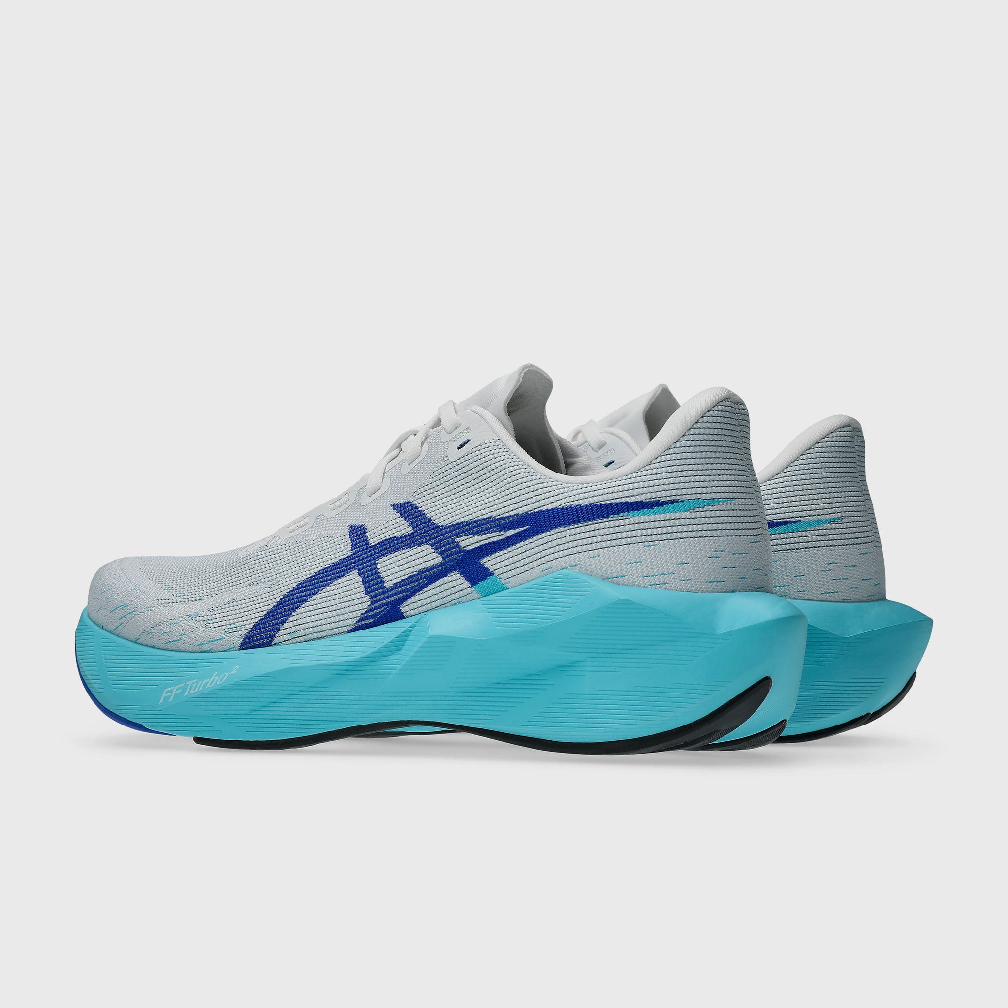 ASICS Novablast 6 Men's White/Energy Aqua – Holabird Sports