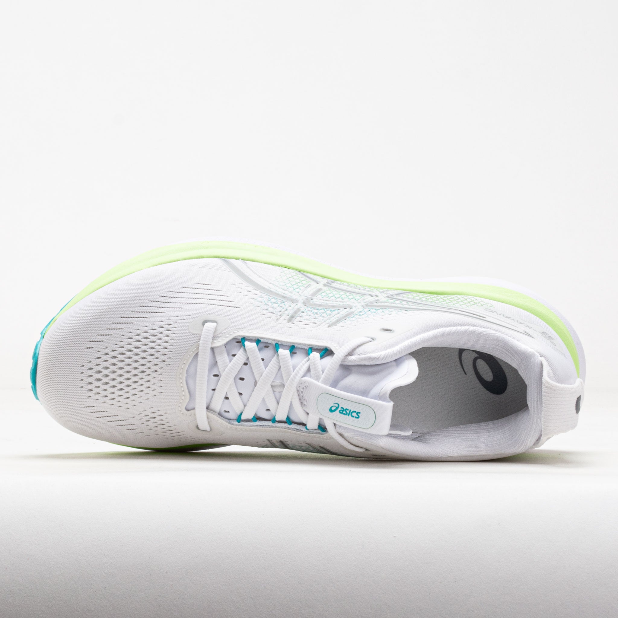 ASICS GEL-Kayano 33 Men's White/Energy Aqua
