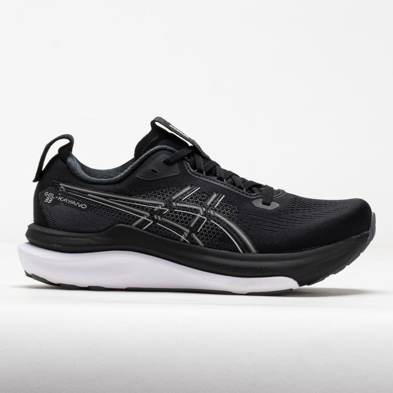 ASICS GEL-Kayano 33 Men's Black/White – Holabird Sports