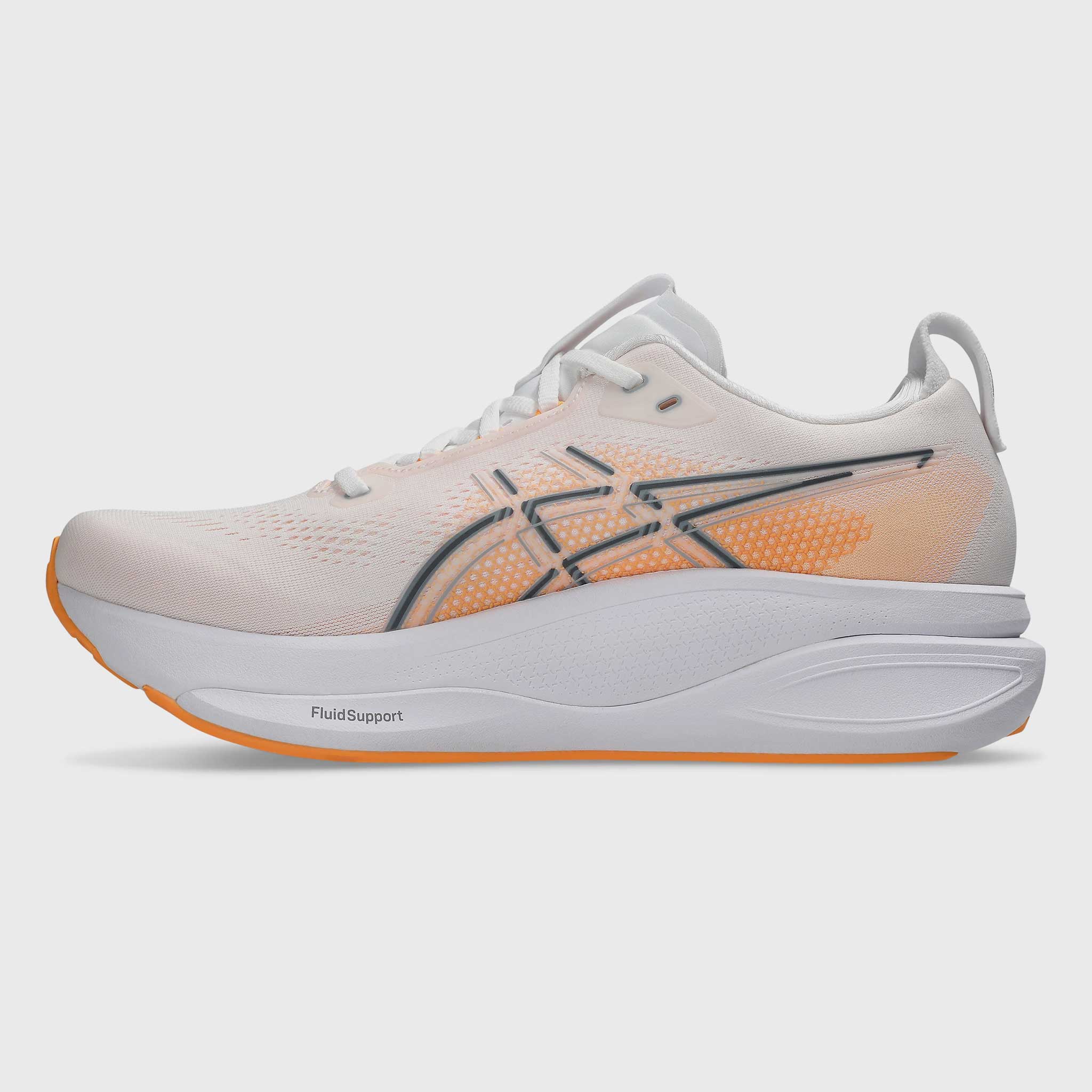 ASICS GEL-Kayano 33 Men's White/Stadium Orange