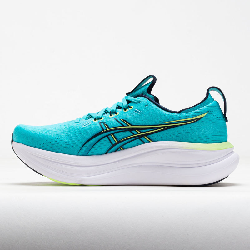 ASICS GEL-Nimbus 28 Men's Energy Aqua/Midnight – Holabird Sports