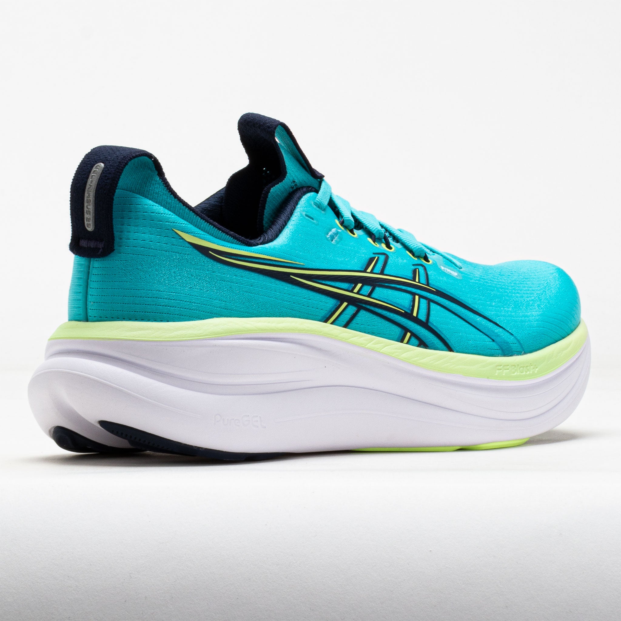 ASICS GEL-Nimbus 28 Men's Energy Aqua/Midnight – Holabird Sports
