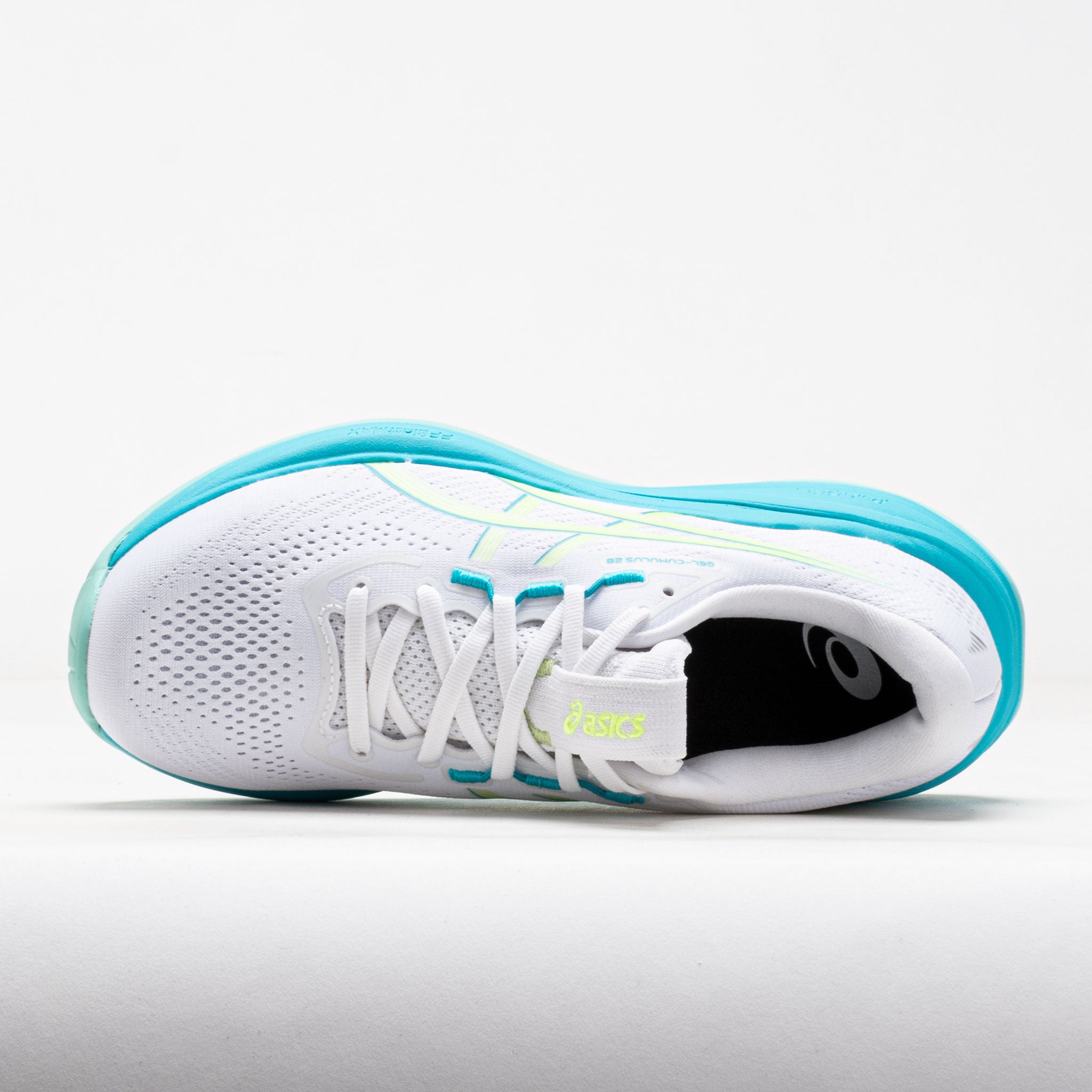 ASICS GEL-Cumulus 28 Women's White/Energy Aqua – Holabird Sports