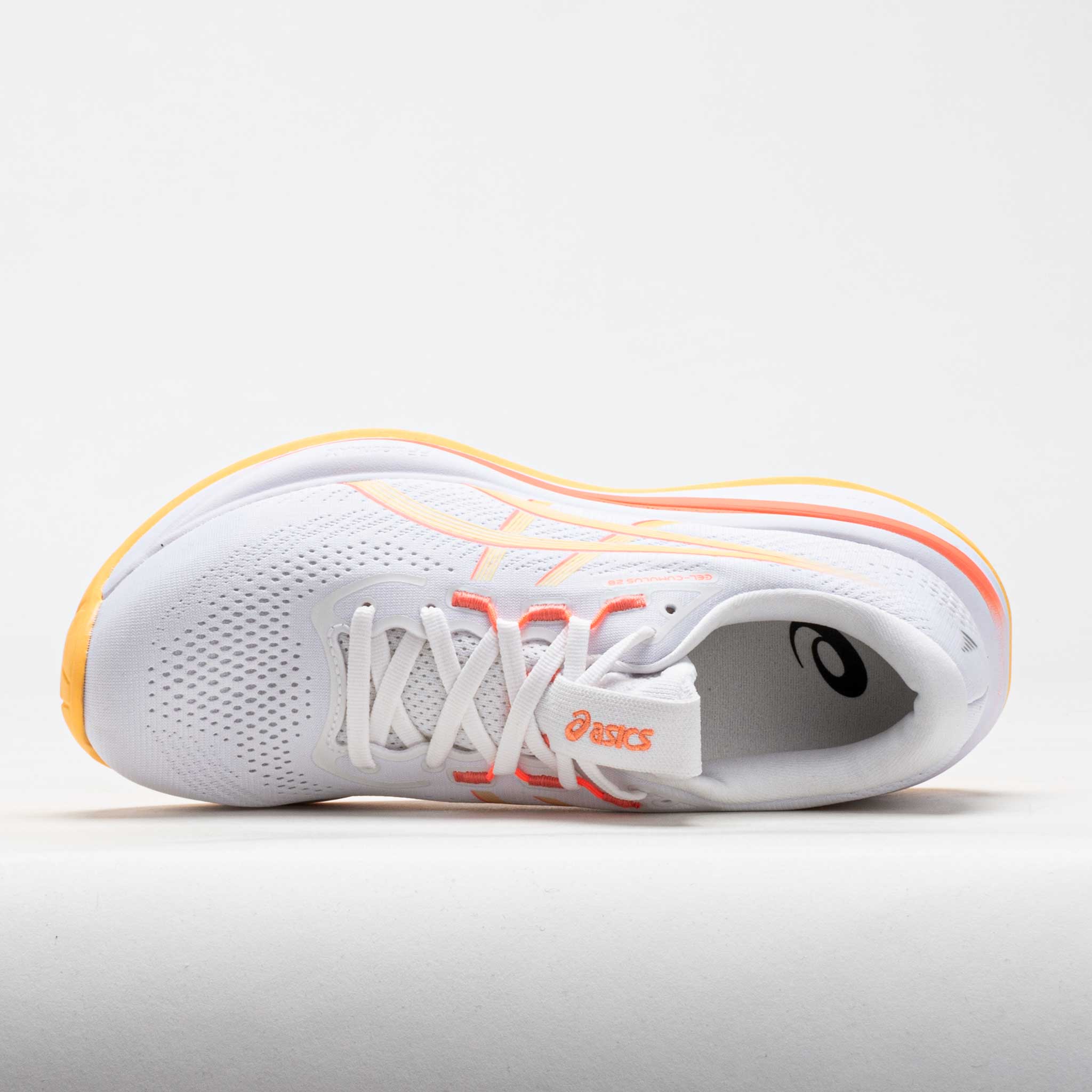 ASICS GEL-Cumulus 28 Women's White/Orange Glow