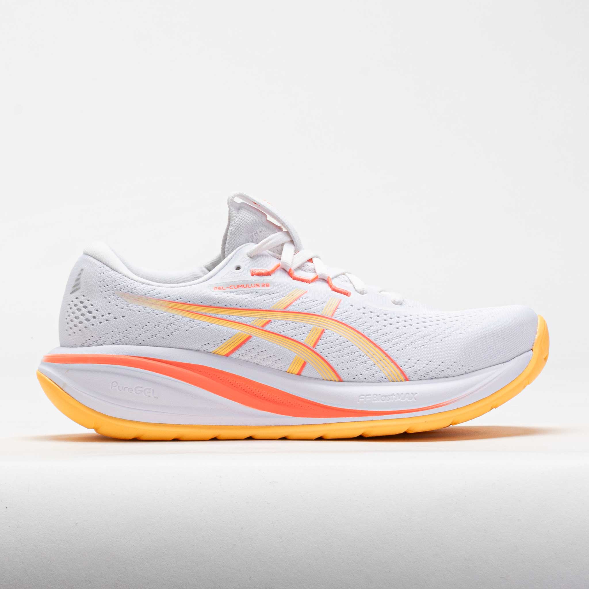 ASICS GEL-Cumulus 28 Women's White/Orange Glow