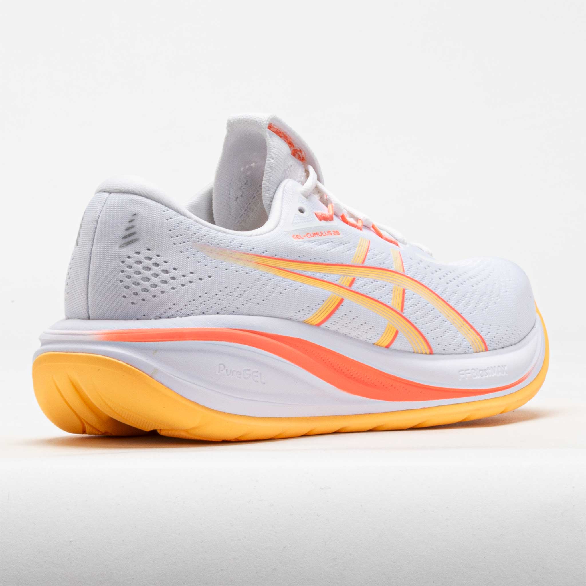 ASICS GEL-Cumulus 28 Women's White/Orange Glow