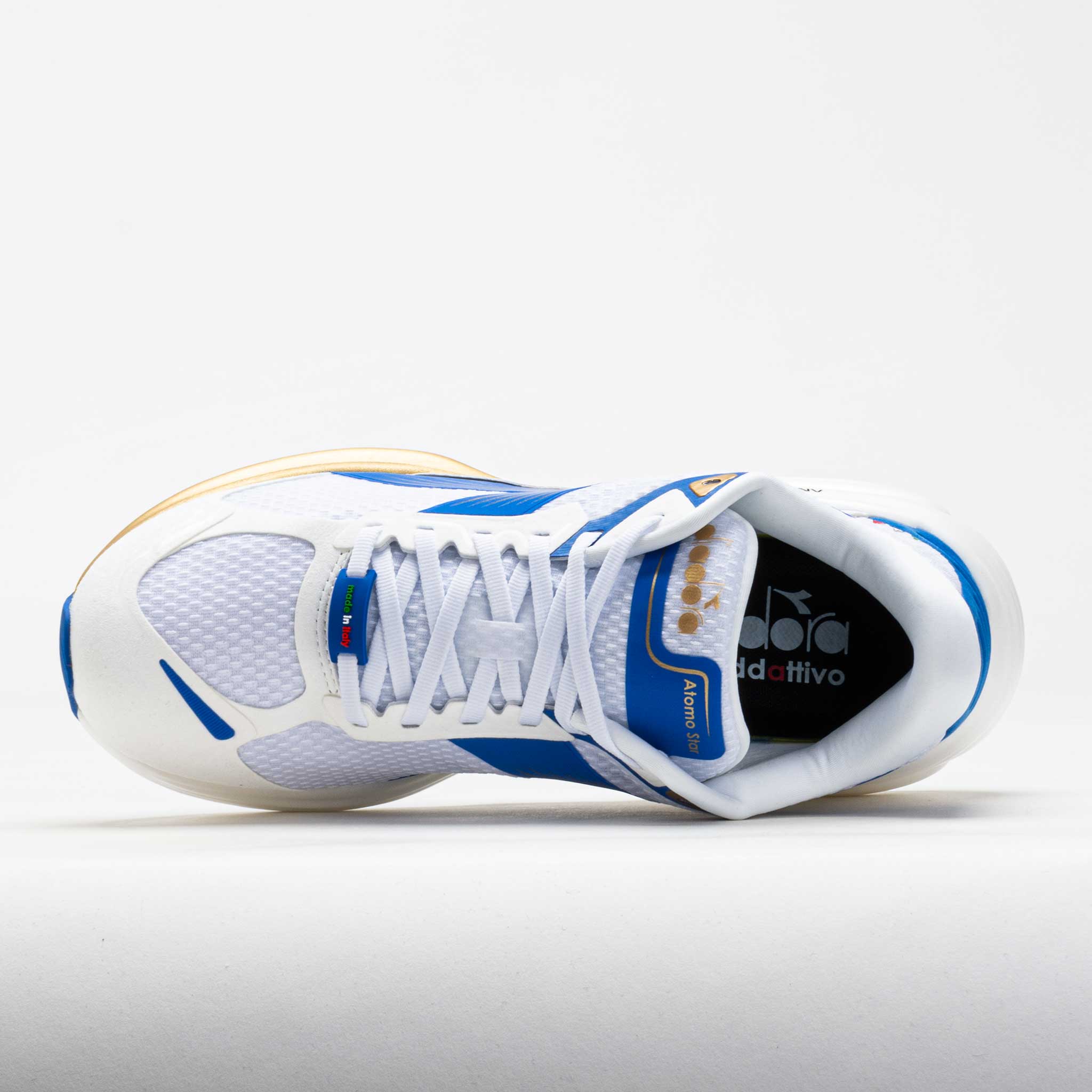Diadora Atomo Star Unisex White/Royal Blue/Gold