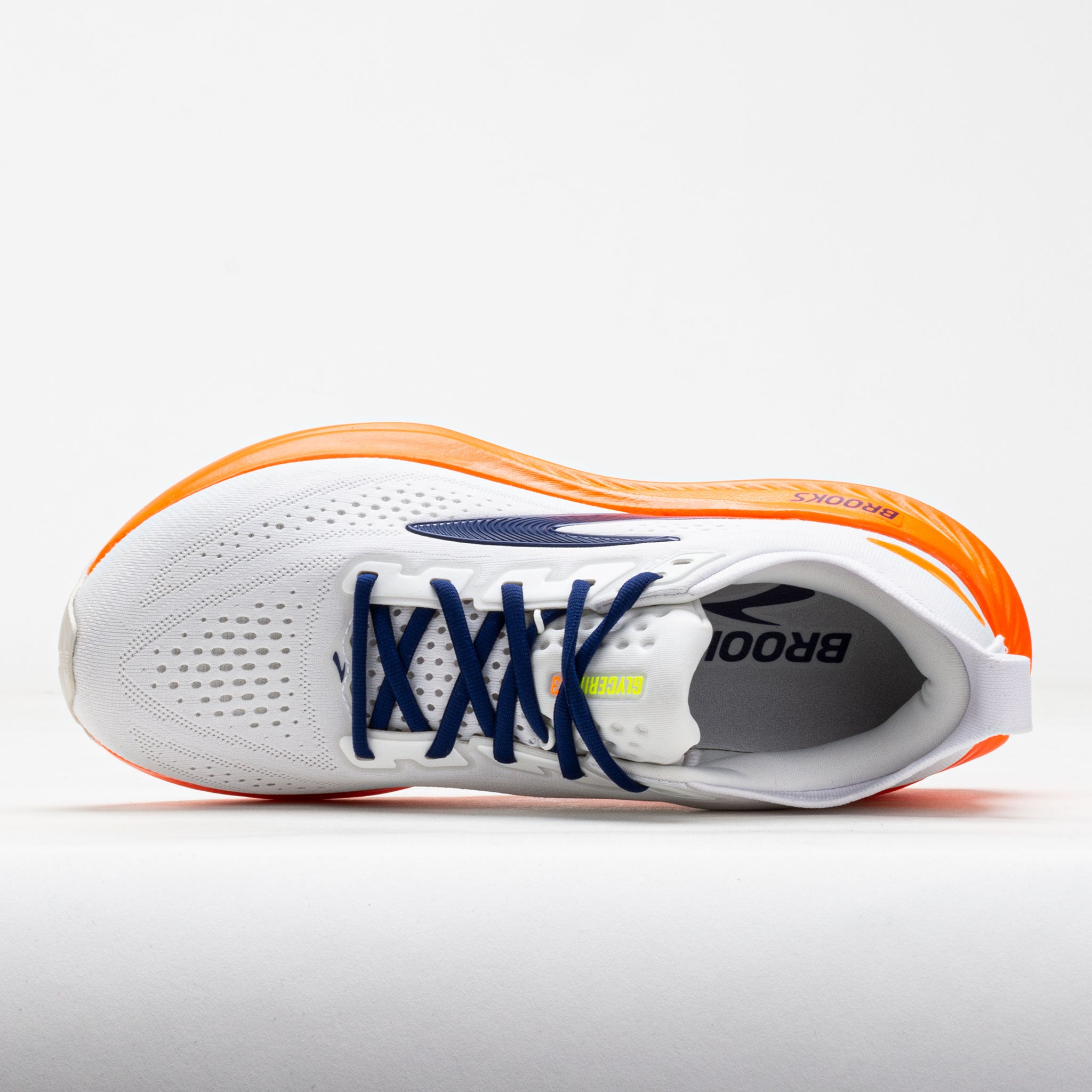 Brooks Glycerin 23 Men's White/Navy/Orange