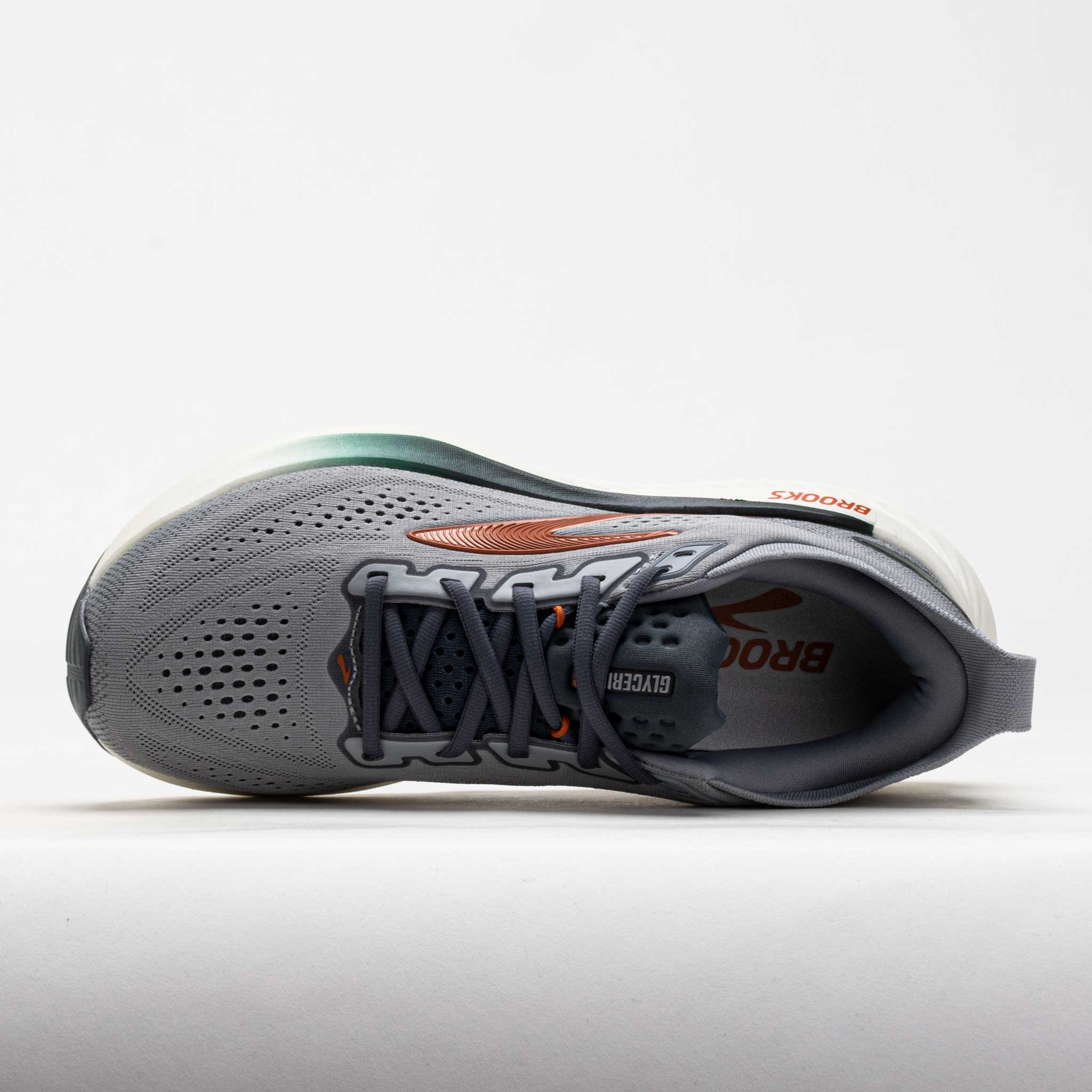 Brooks Glycerin 23 Men's Weathervane/Bombay Brown/Clear