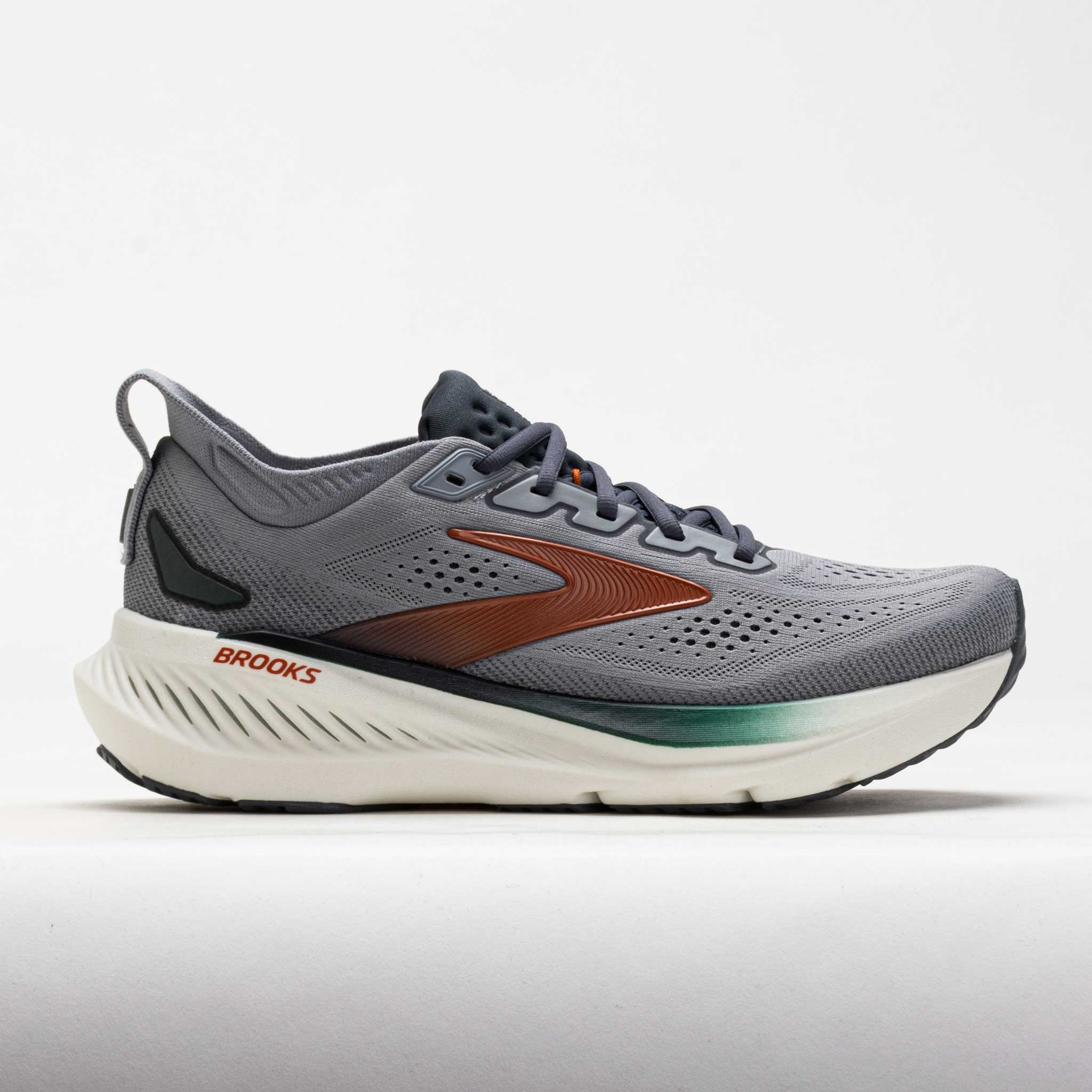 Brooks Glycerin 23 Men's Weathervane/Bombay Brown/Clear