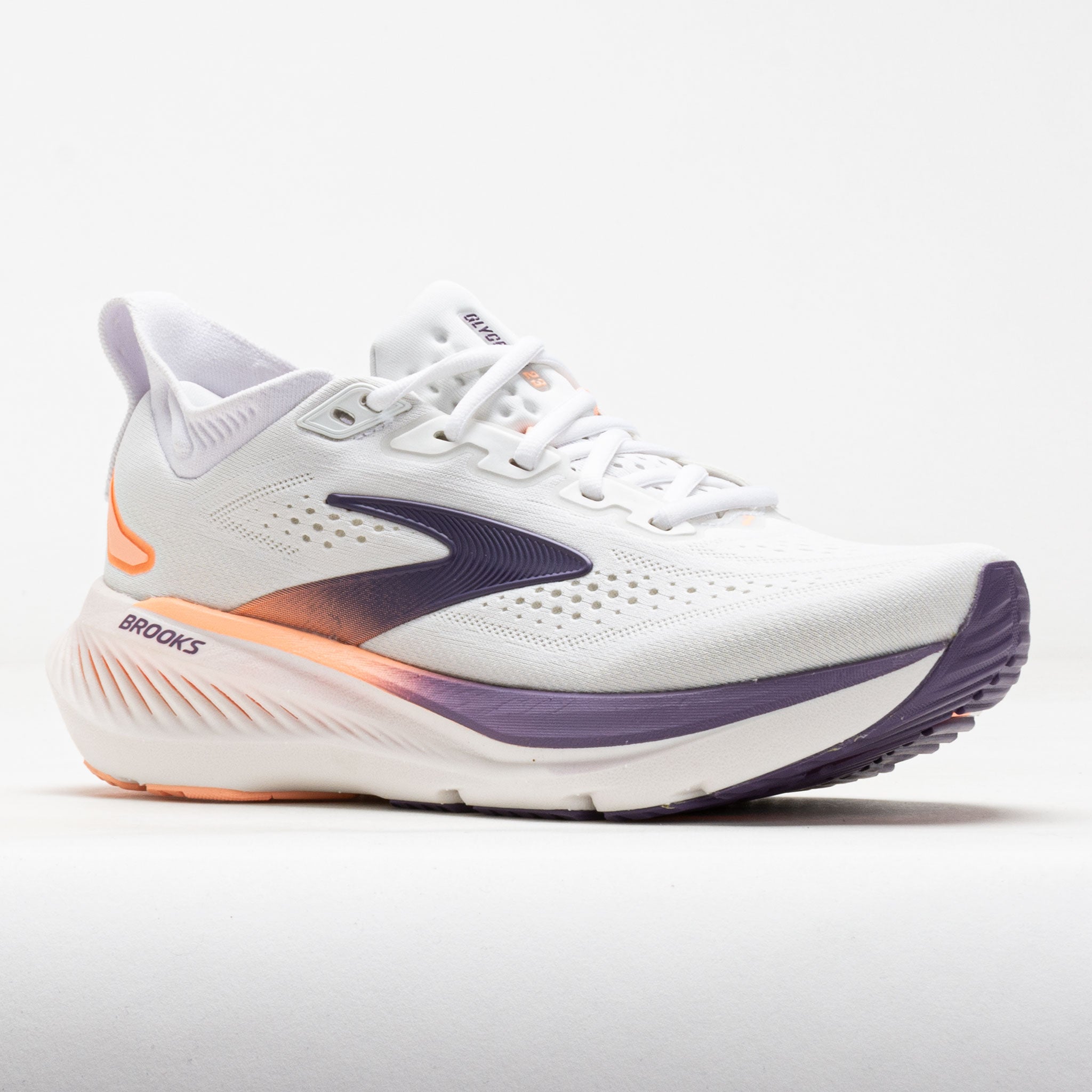 Brooks Glycerin 23 Women's White/Mulled Grape/Clear
