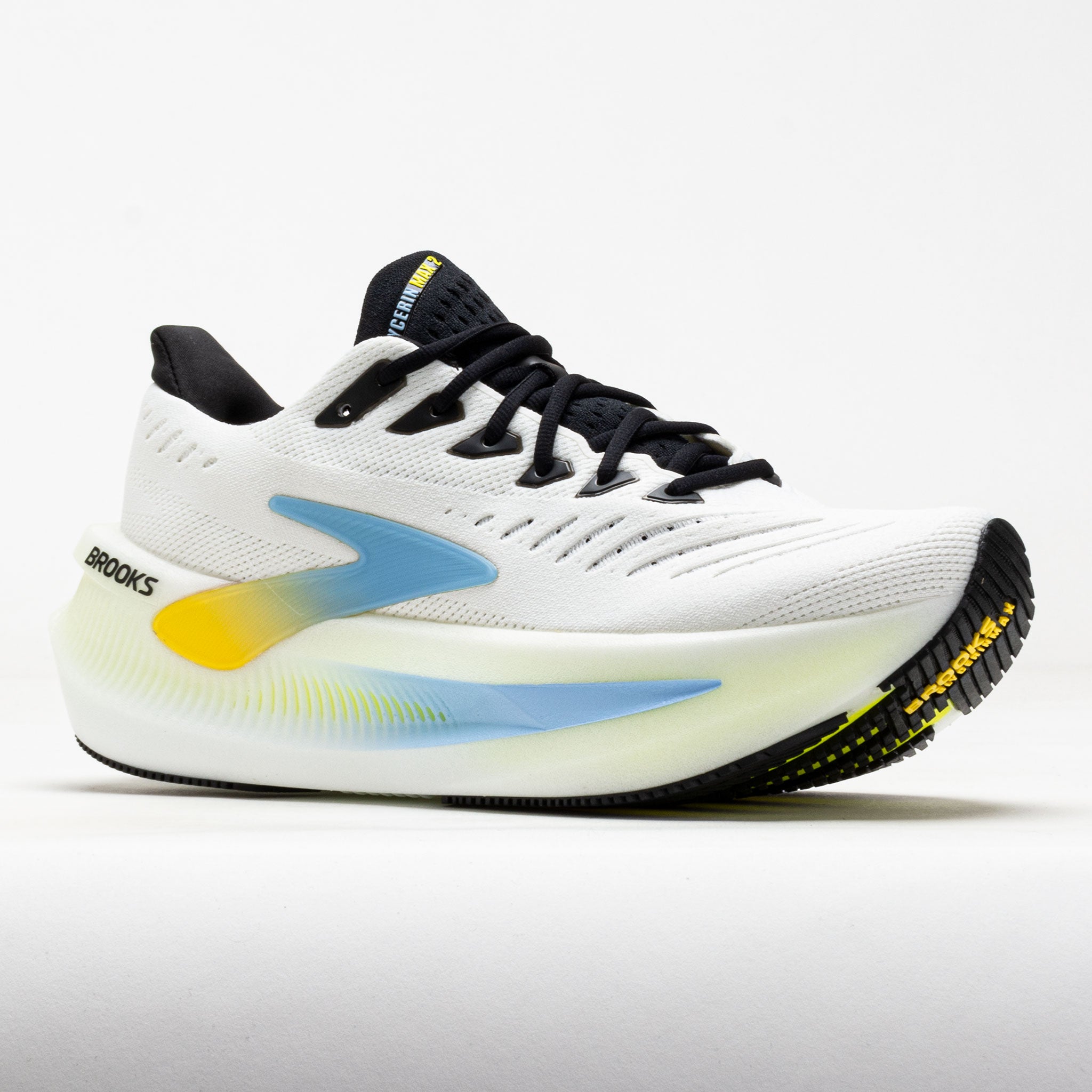 Brooks Glycerin Max 2 Men's Bright White/Black/Nightlife