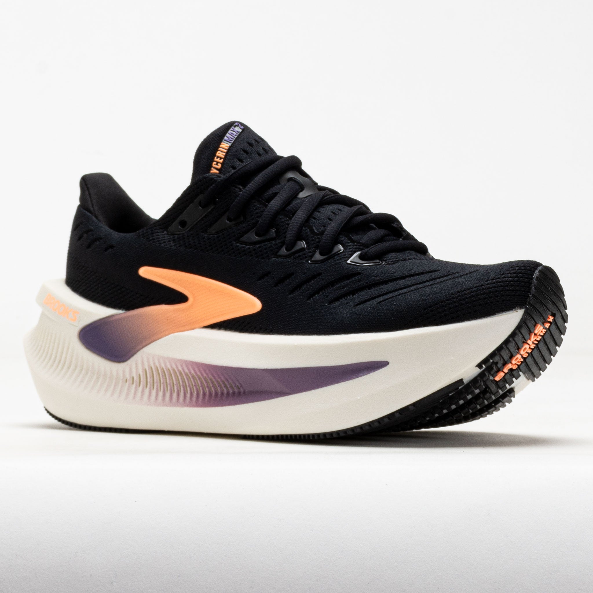 Brooks Glycerin Max 2 Women's Black/Peach/Clear