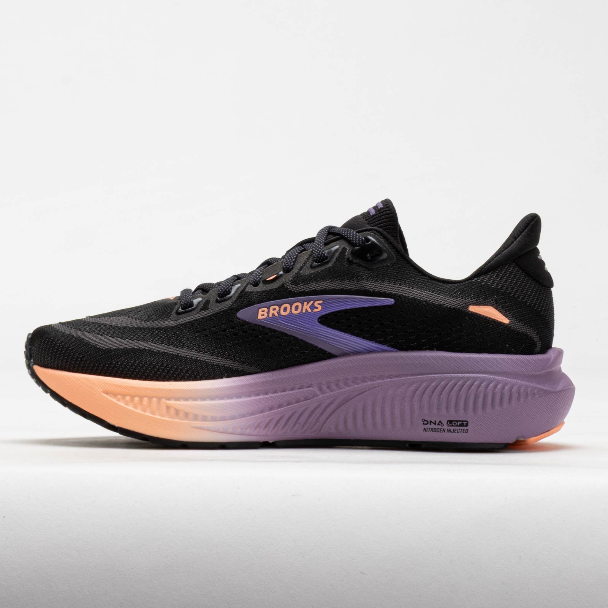 Brooks Ghost 18 Women's Black/Mulled Grape/Peach