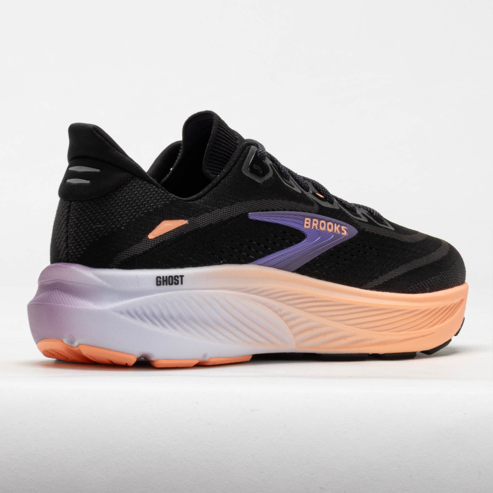 Brooks Ghost 18 Women's Black/Mulled Grape/Peach