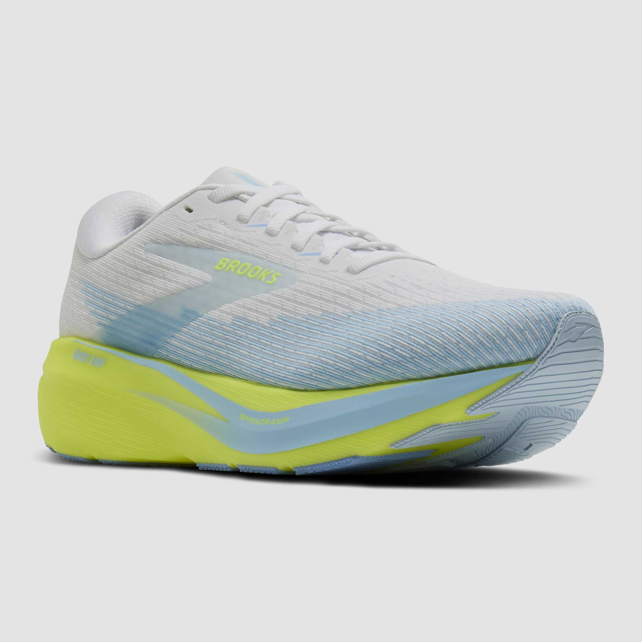 Brooks Ghost Amp Women's White/Blue/Nightlife