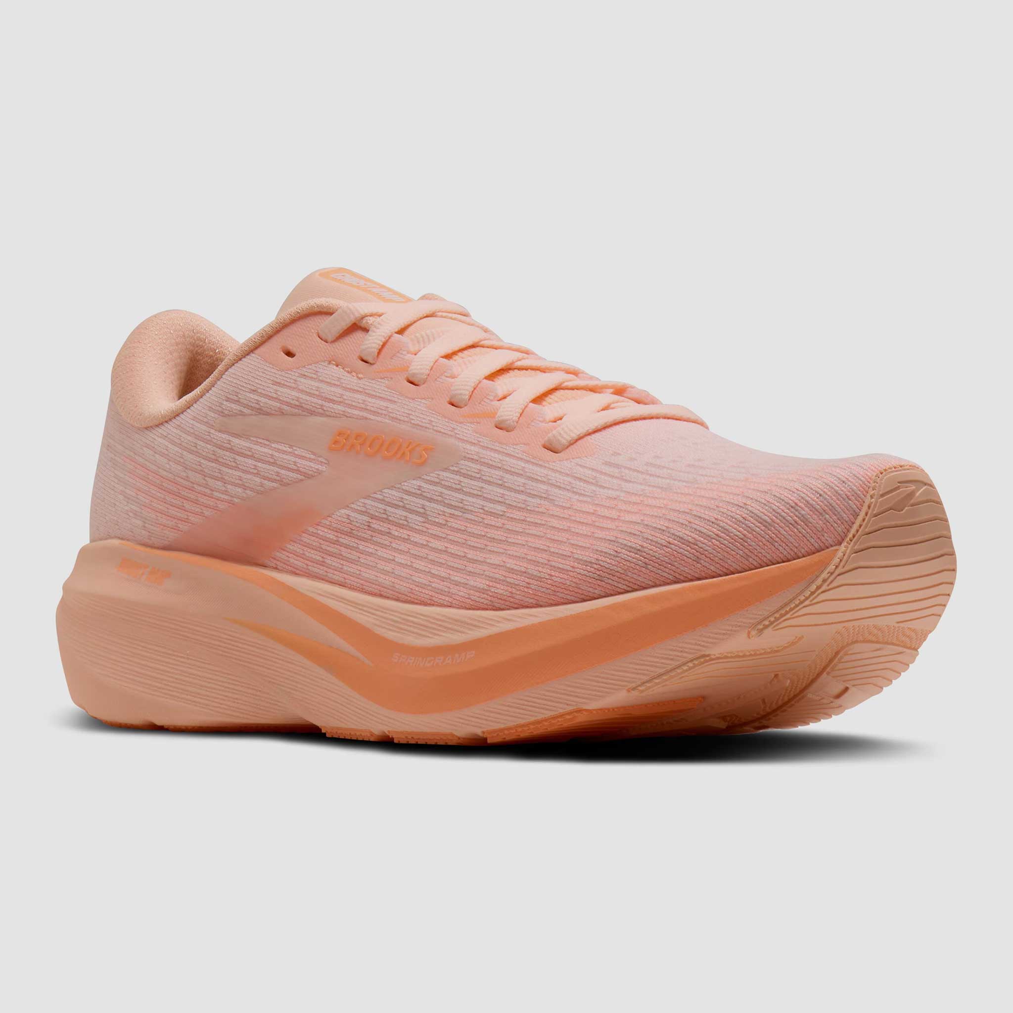 Brooks Ghost Amp Women's Peach/Peach/White