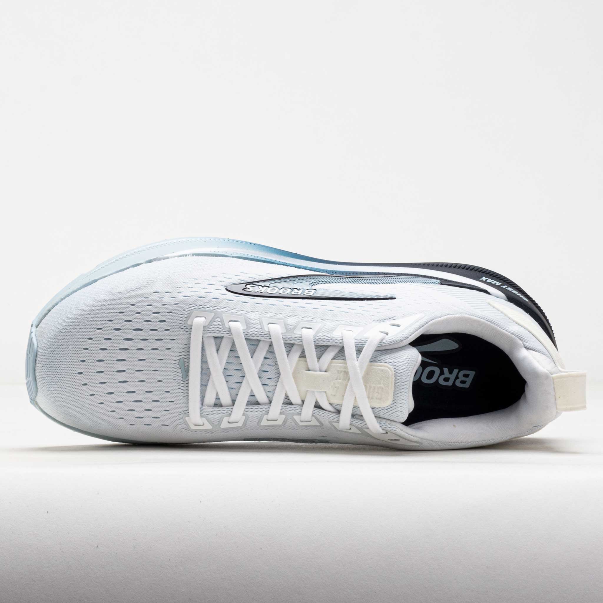 Brooks Ghost Max 4 Men's White/Navy/Blue – Holabird Sports