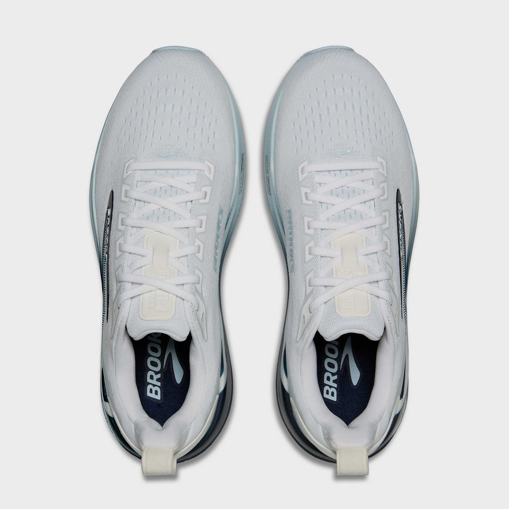 Brooks Ghost Max 4 Men's White/Navy/Blue