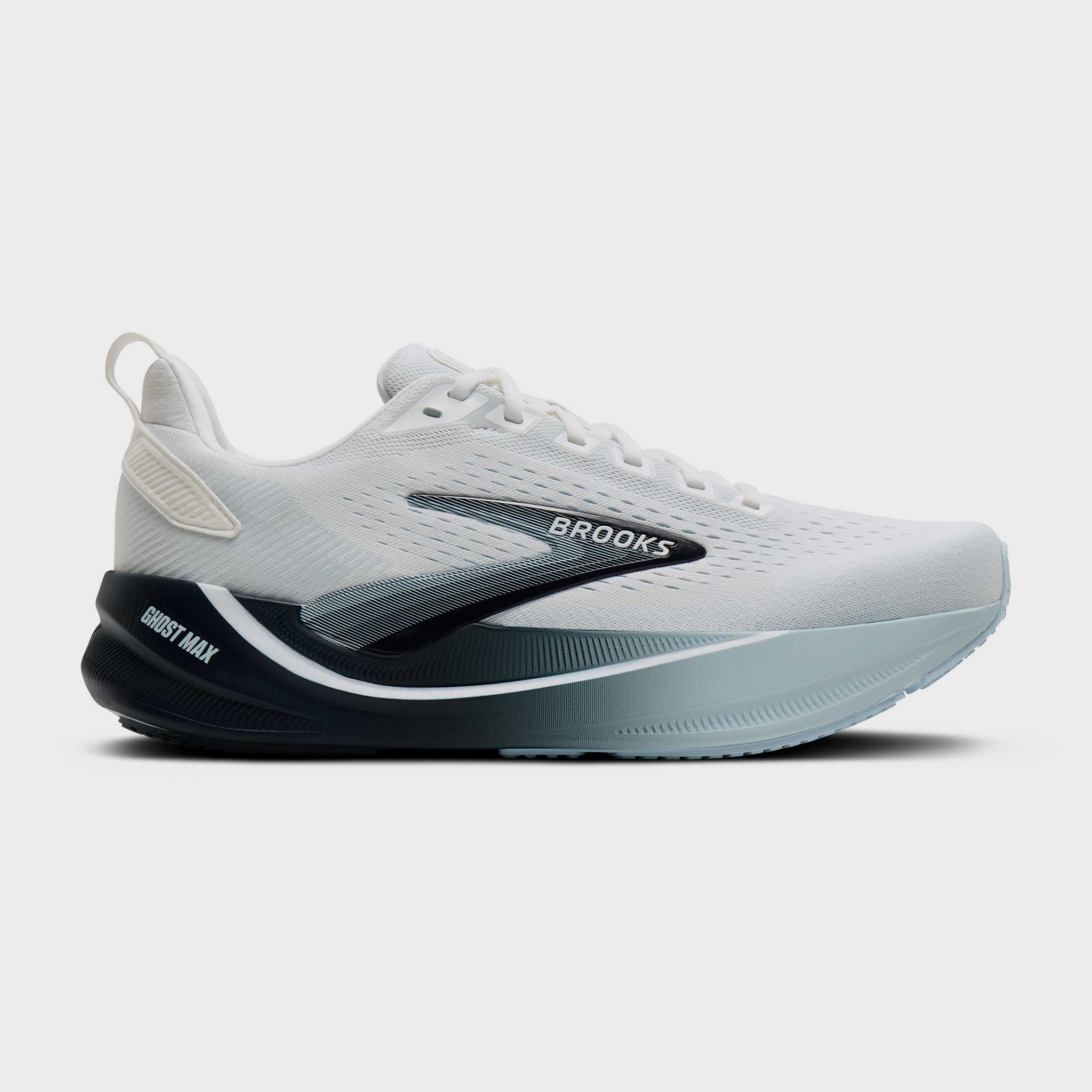 Brooks Ghost Max 4 Men's White/Navy/Blue