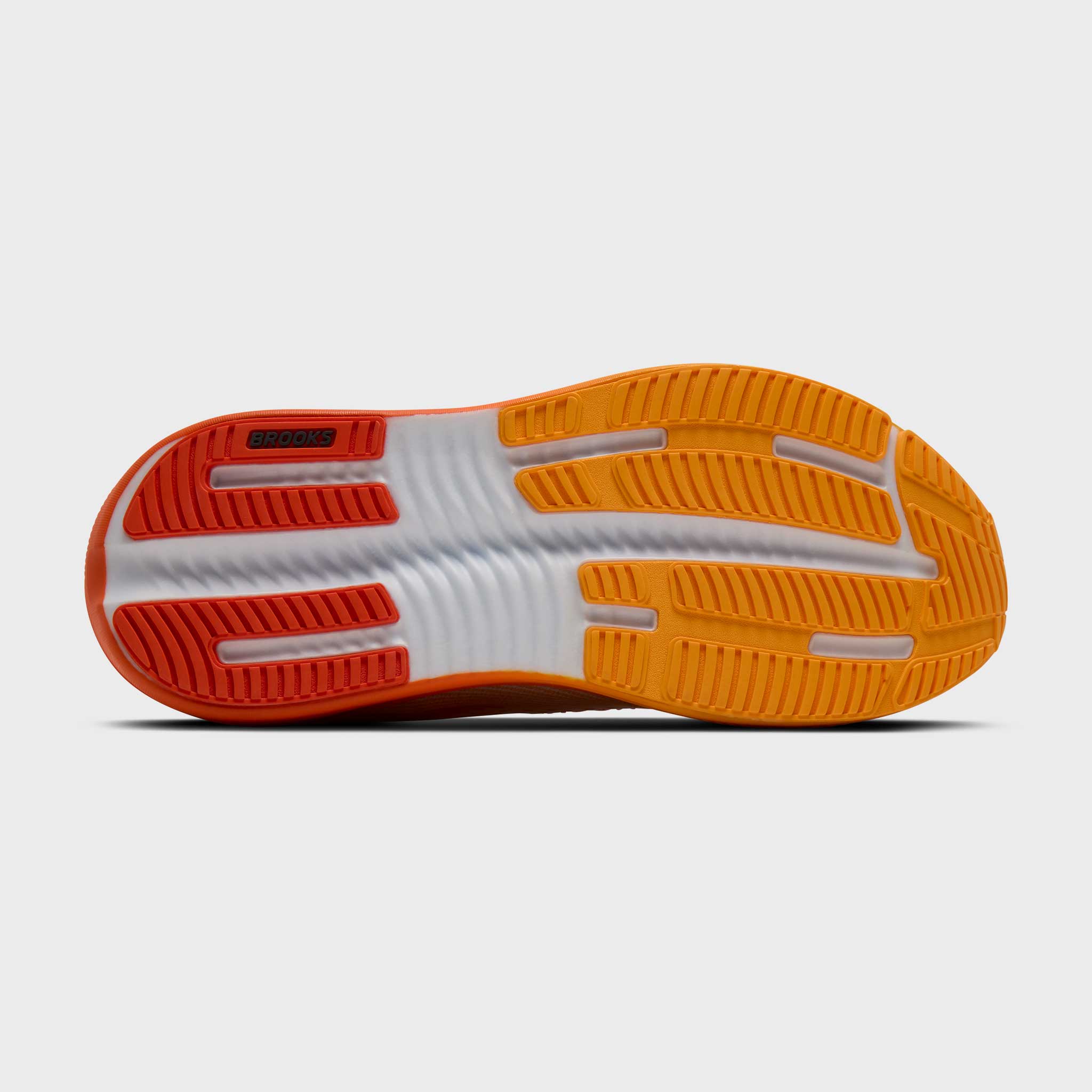Brooks Ghost Max 4 Men's White/Orange/Red