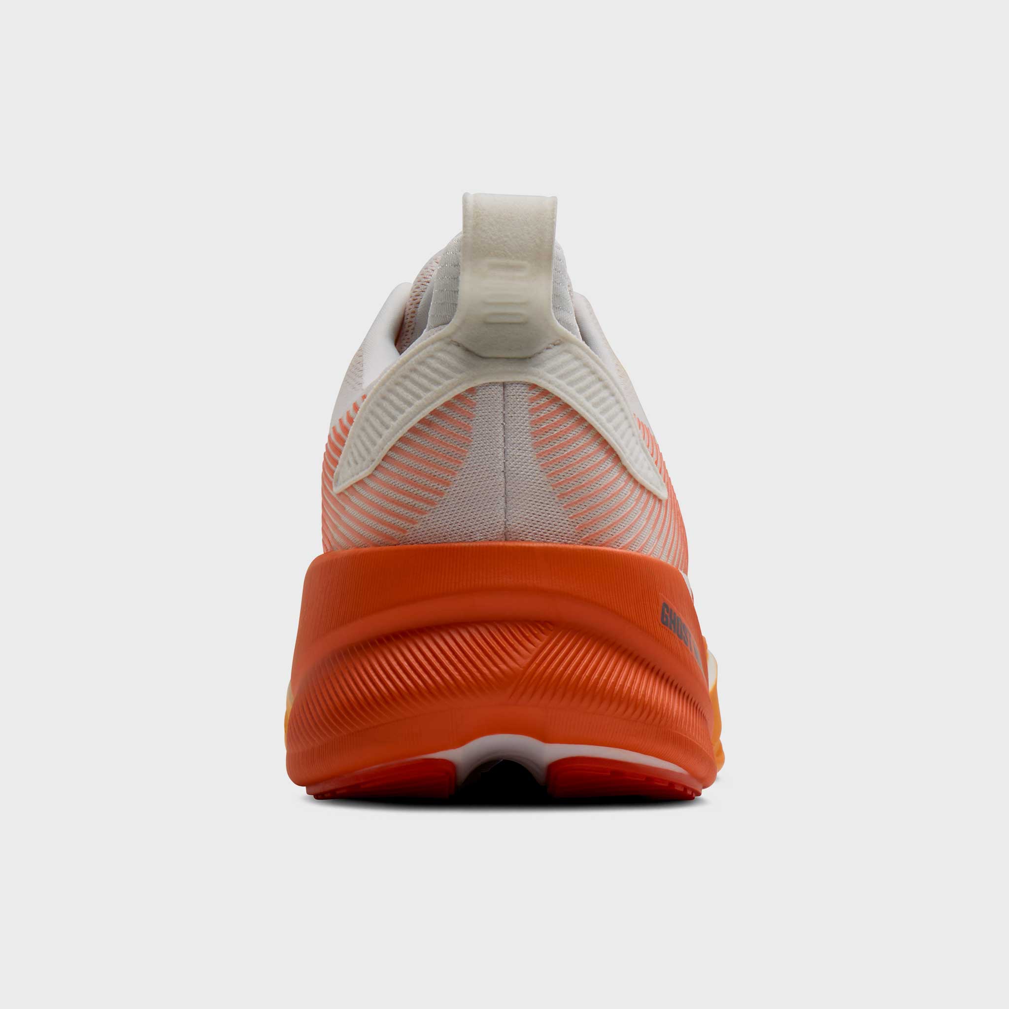 Brooks Ghost Max 4 Men's White/Orange/Red