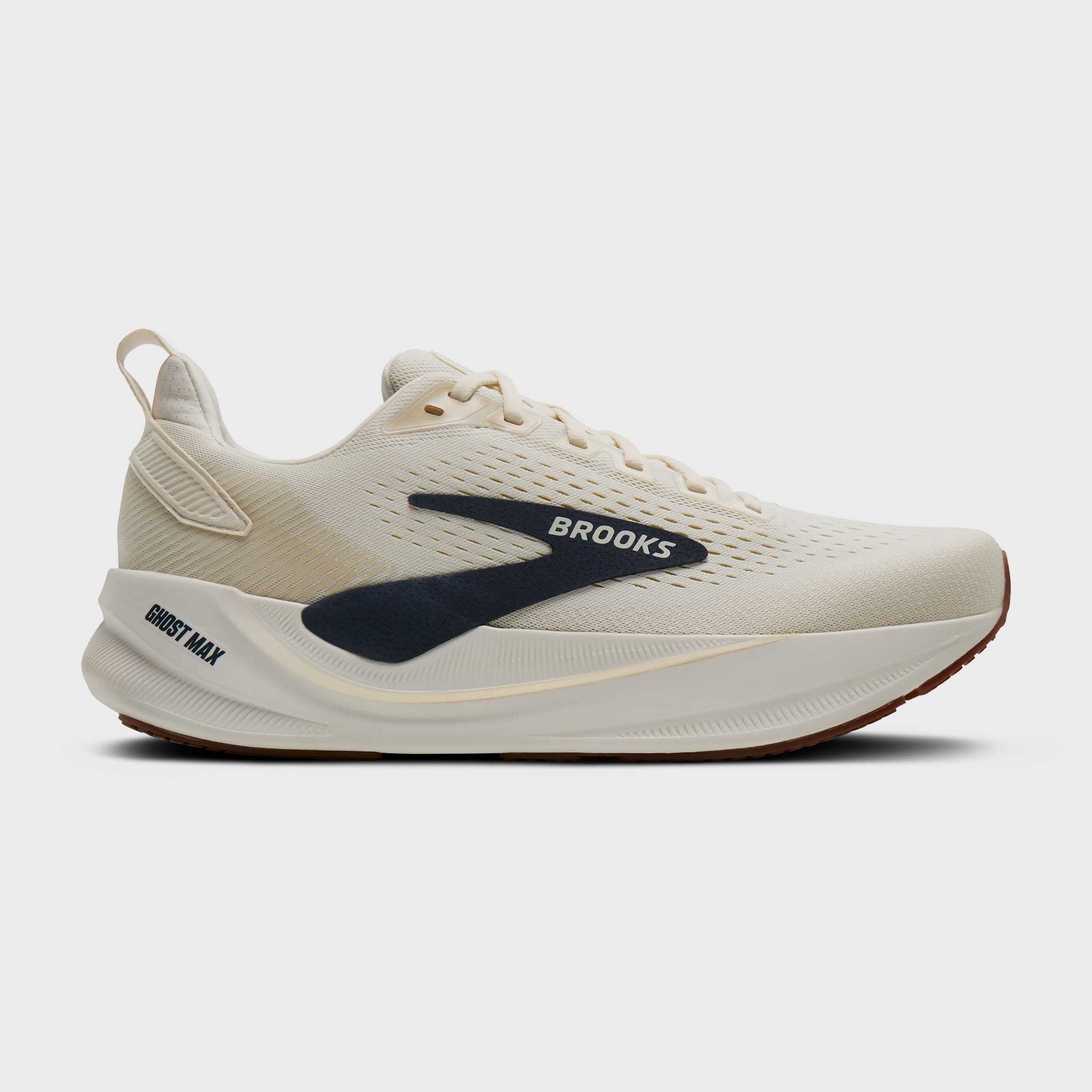 Brooks Ghost Max 4 Men's Arctic Wolf/Navy Coconut