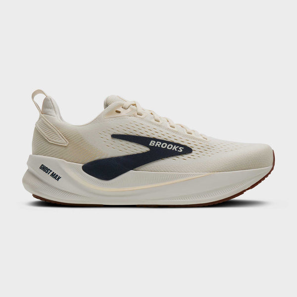 Brooks Ghost Max 4 Men's Arctic Wolf/Navy Coconut – Holabird Sports
