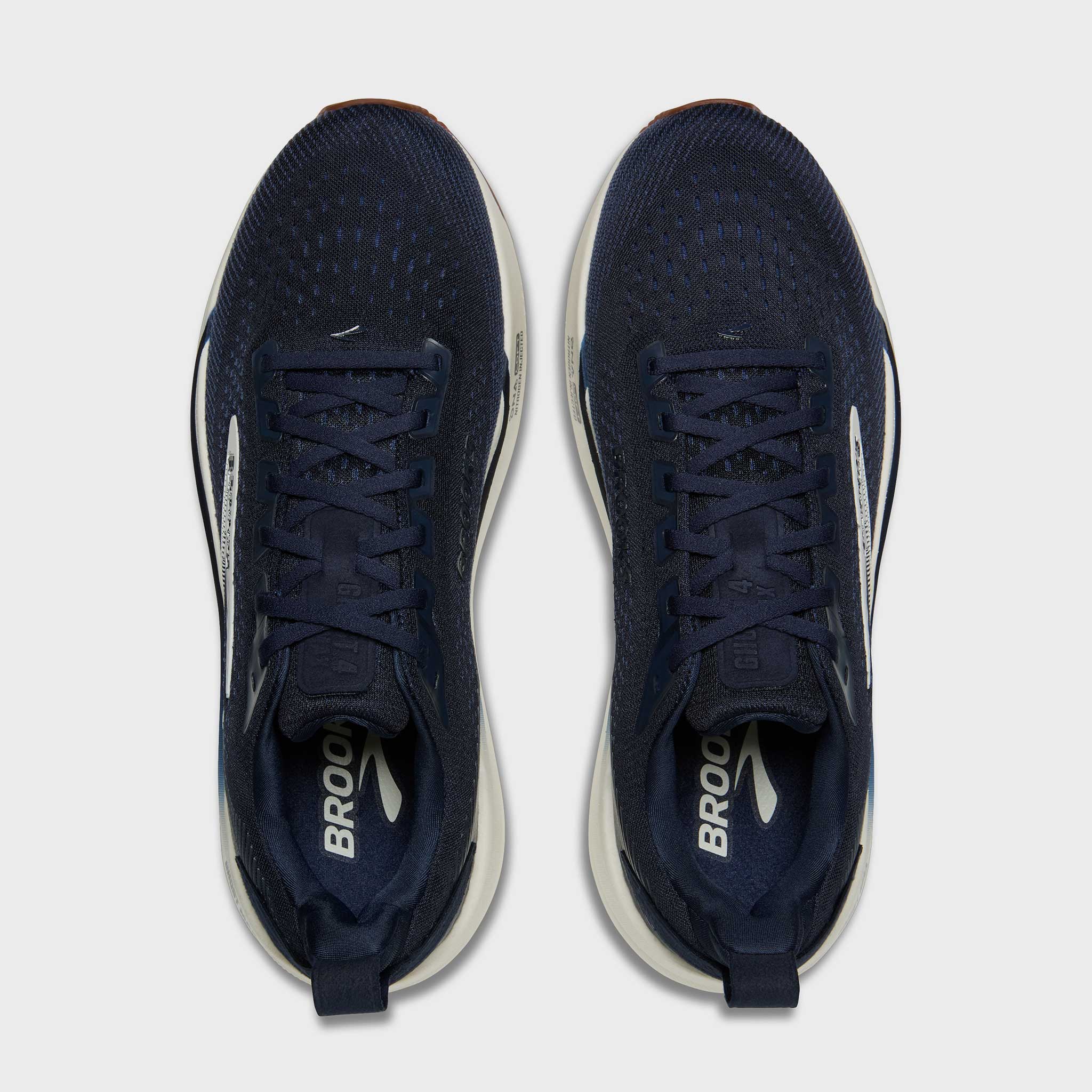 Brooks Ghost Max 4 Men's Navy/Biscuit – Holabird Sports