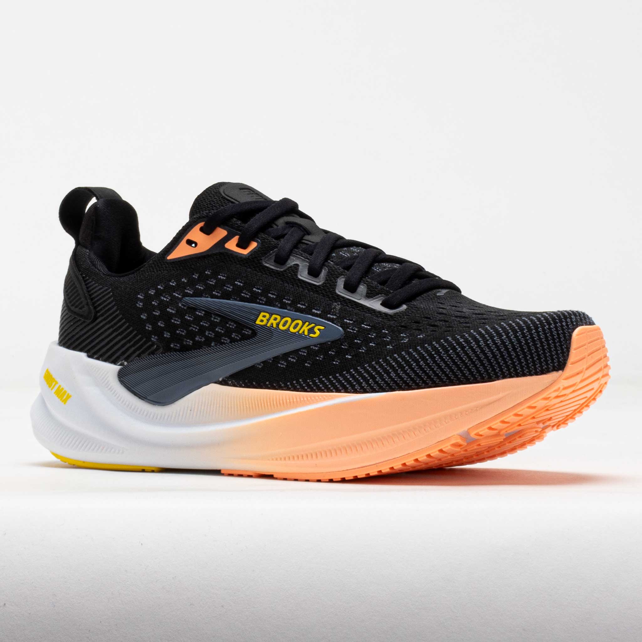 Brooks Ghost Max 4 Women's Black/Folkstone/Cyber Peach – Holabird