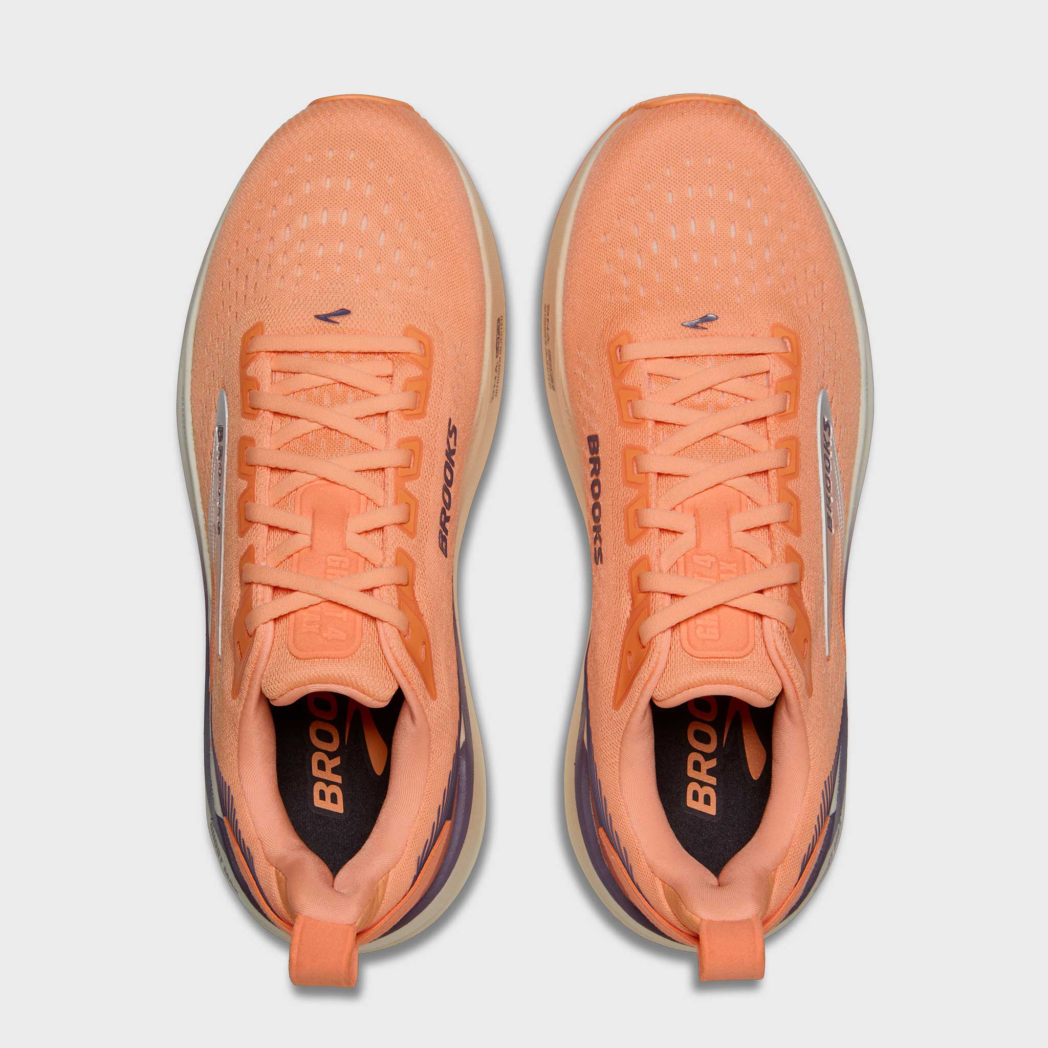 Brooks Ghost Max 4 Women's Cyber Peach/Grape/Bluewash