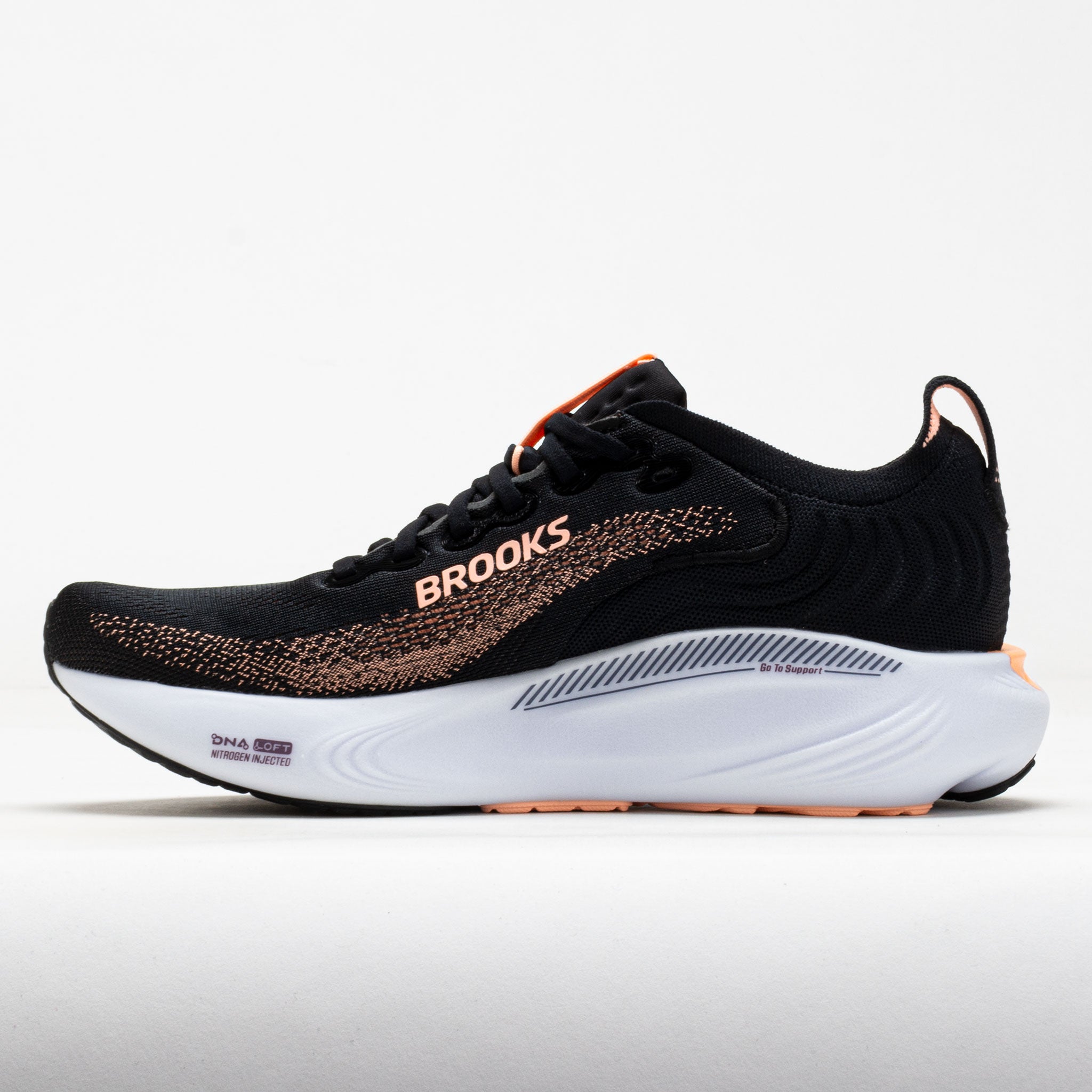 Brooks Adrenaline GTS 25 Women's Black/Peach/Mulled Grape