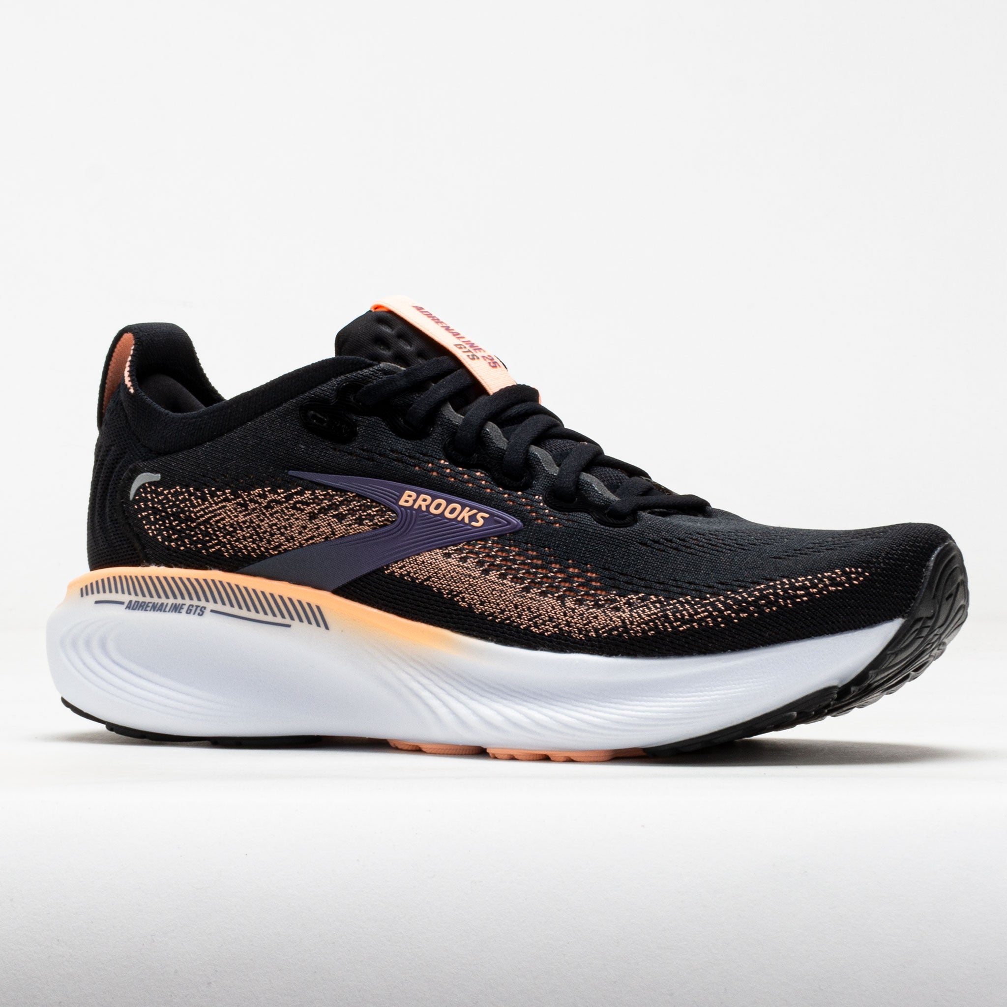 Chp XCEL Brooks ショートボード Brooks Adrenaline GTS 25 Women's Black/Peach/Mulled Grape