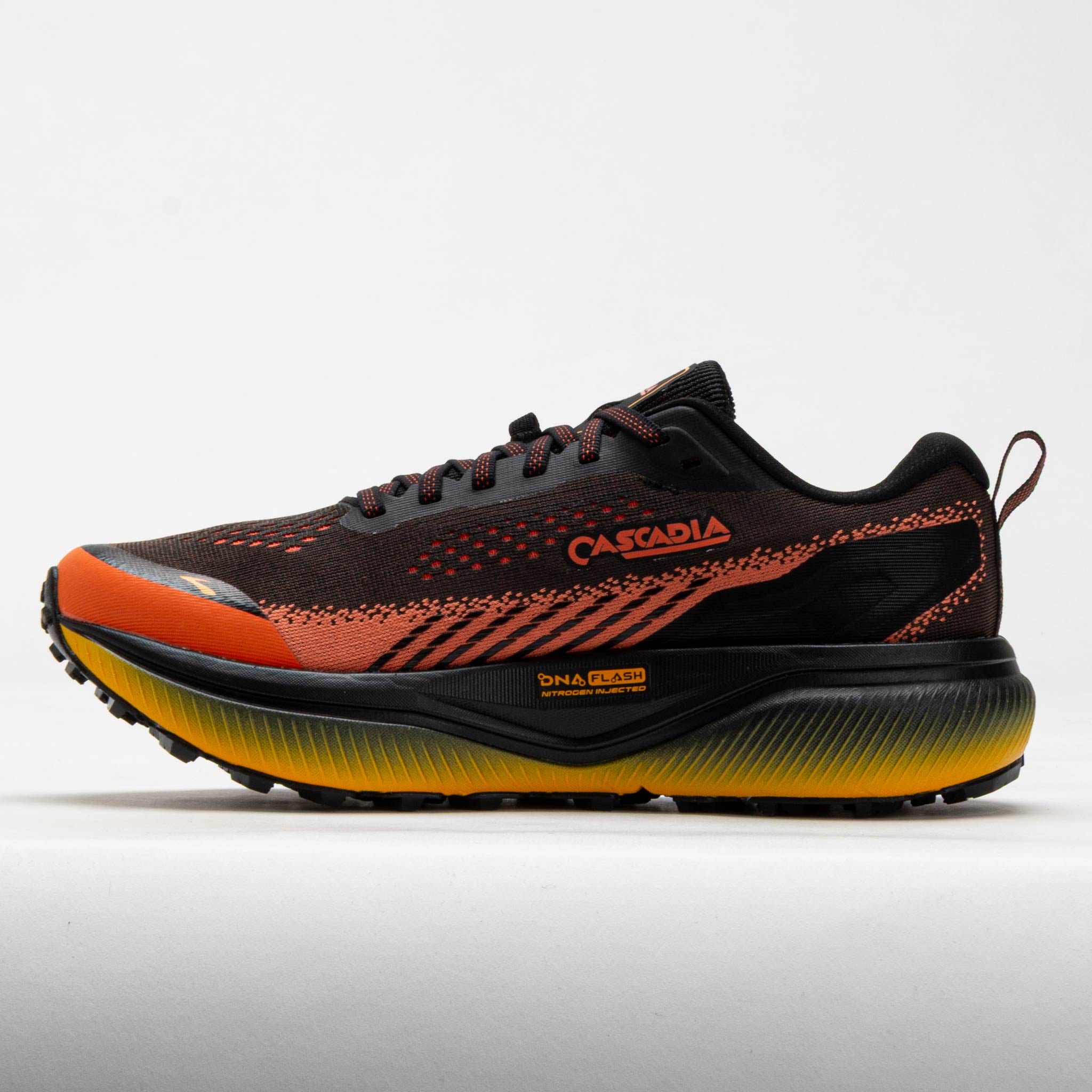 Brooks Cascadia 20 Men's Black/Tigerlily/Orange