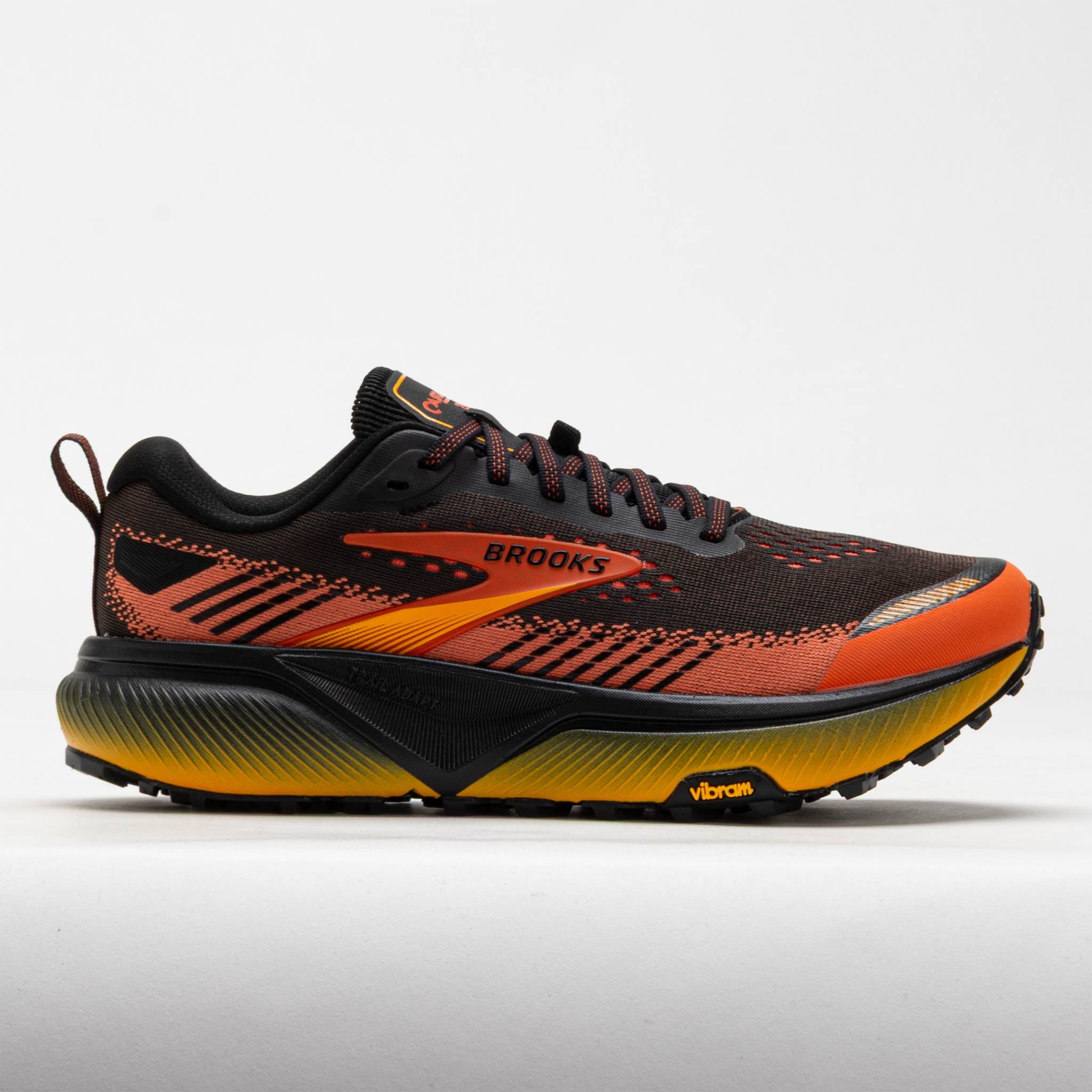 Brooks Cascadia 20 Men's Black/Tigerlily/Orange