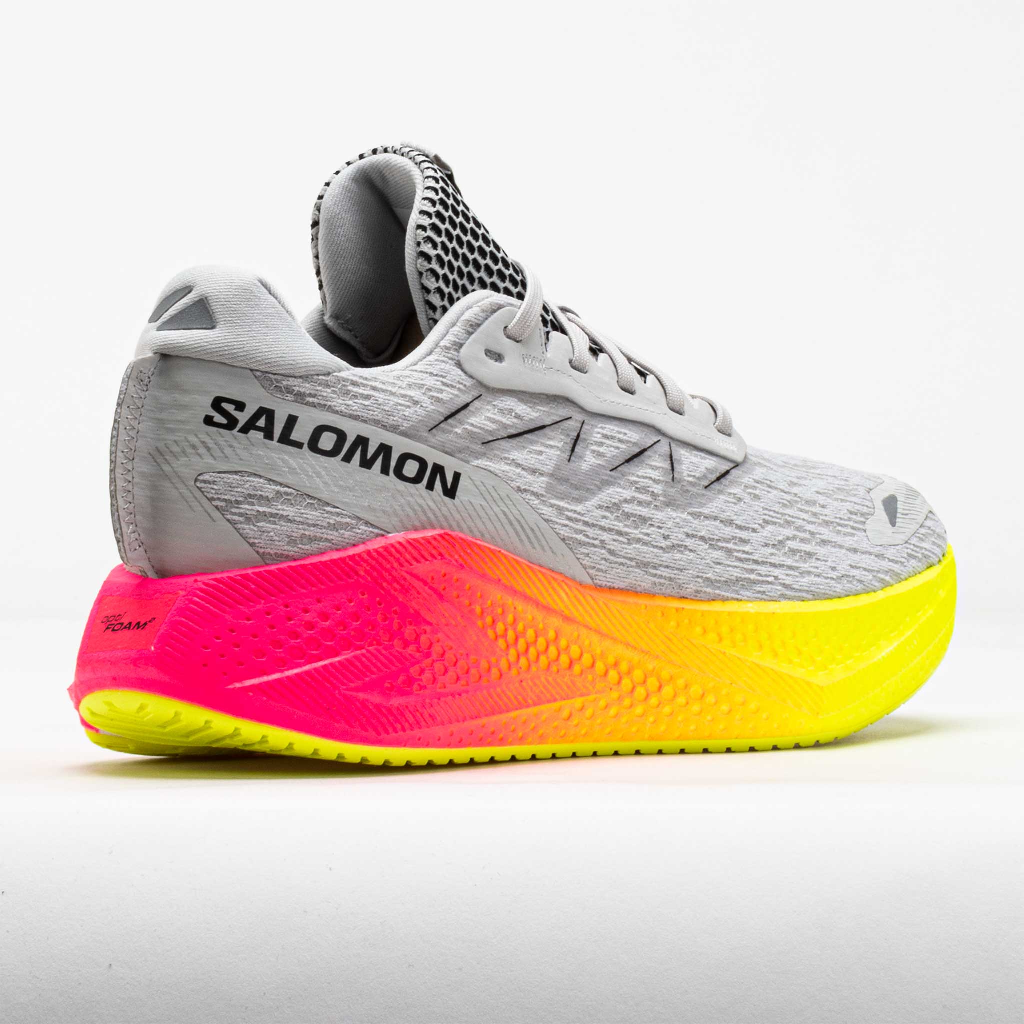 Salomon Aero Glide 4 Men's Gray Violet/Safety Yellow/Black