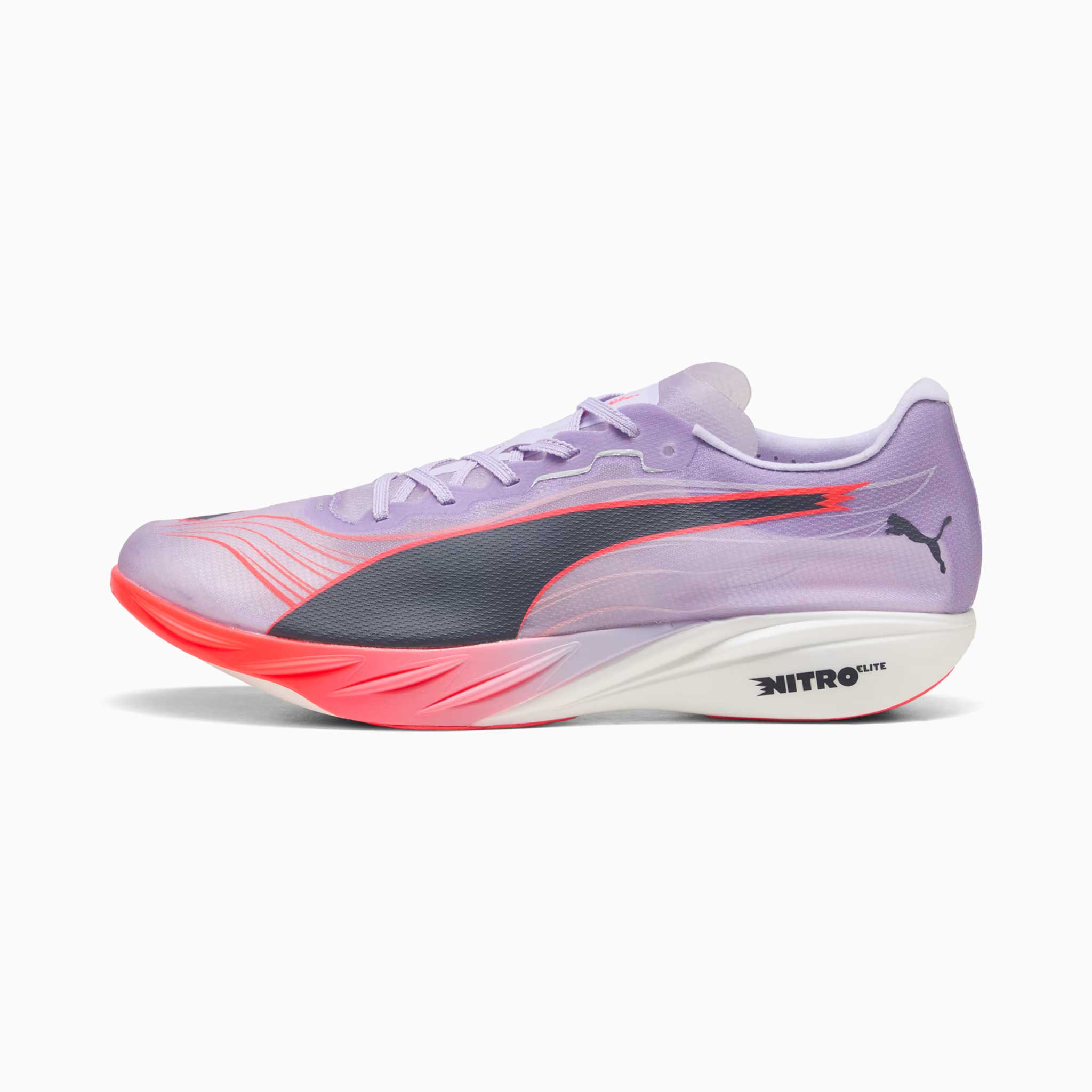 Puma Fast-FWD Nitro Elite 2 Women's White/Heat Fire/Black