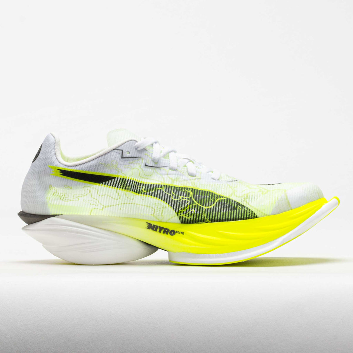 Puma Fast-R NITRO Elite 3 Women's White/Lime Squeeze