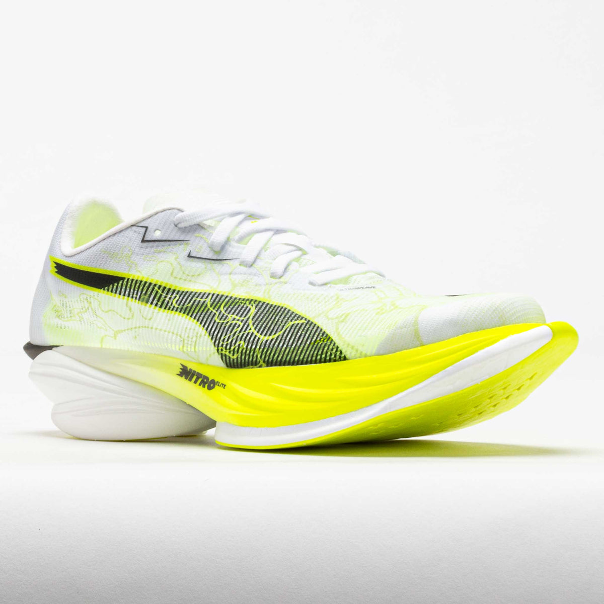 Puma Fast-R NITRO Elite 3 Women's White/Lime Squeeze