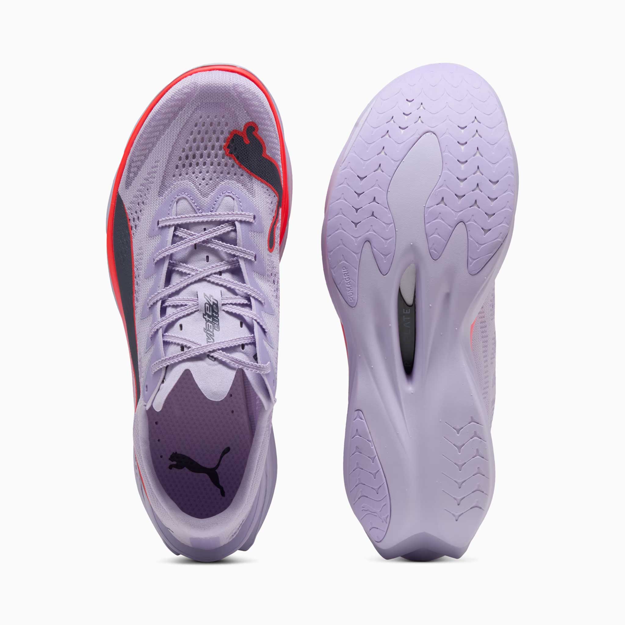 Puma Deviate NITRO Elite 4 Men's Light Lavender/Ultra Red
