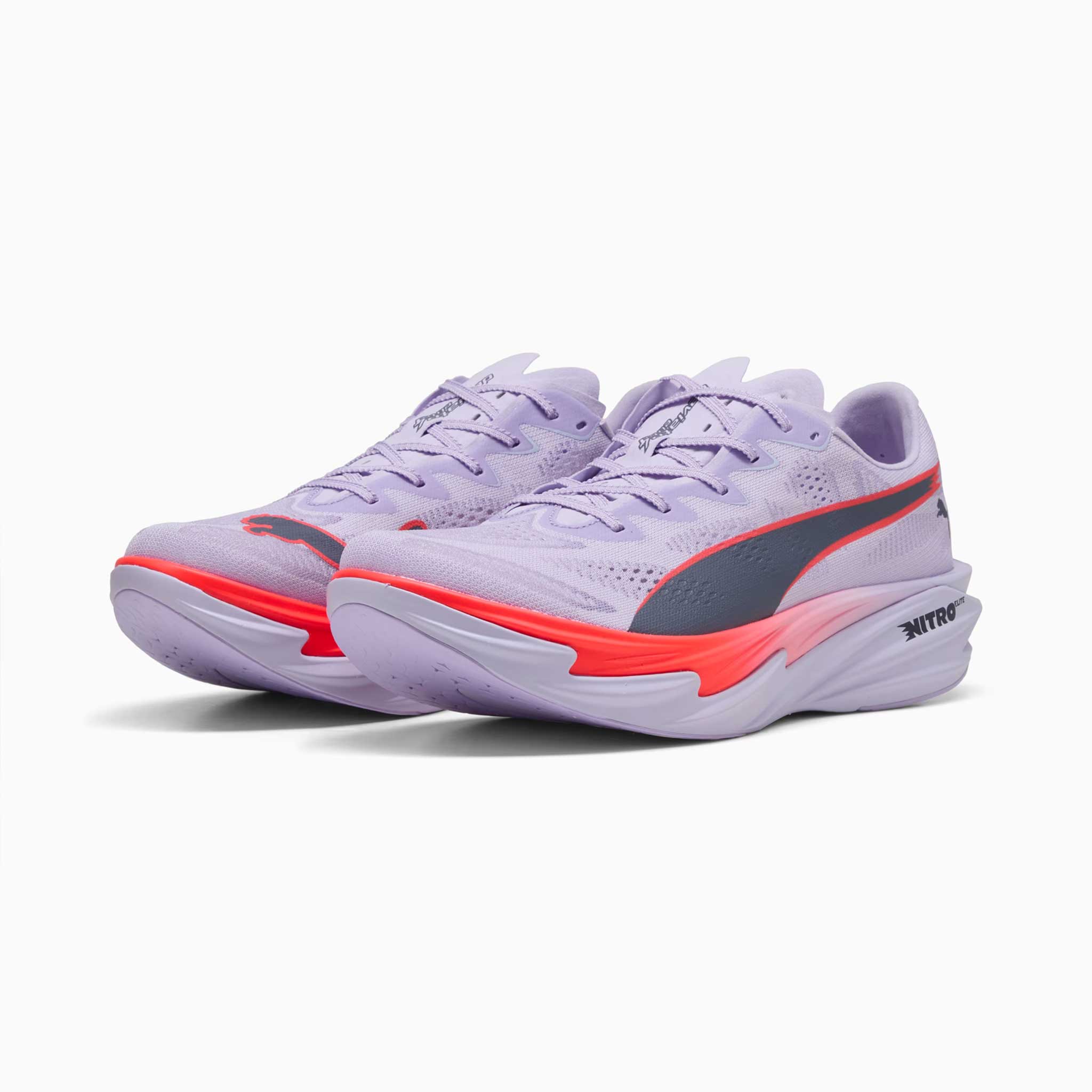Puma Deviate NITRO Elite 4 Men's Light Lavender/Ultra Red