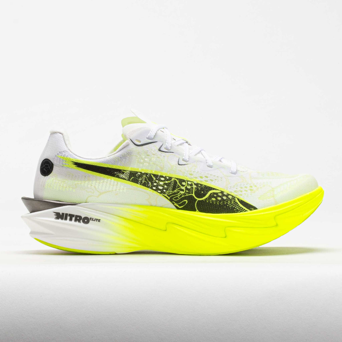 Puma Deviate NITRO Elite 4 Men's White/Lime Squeeze