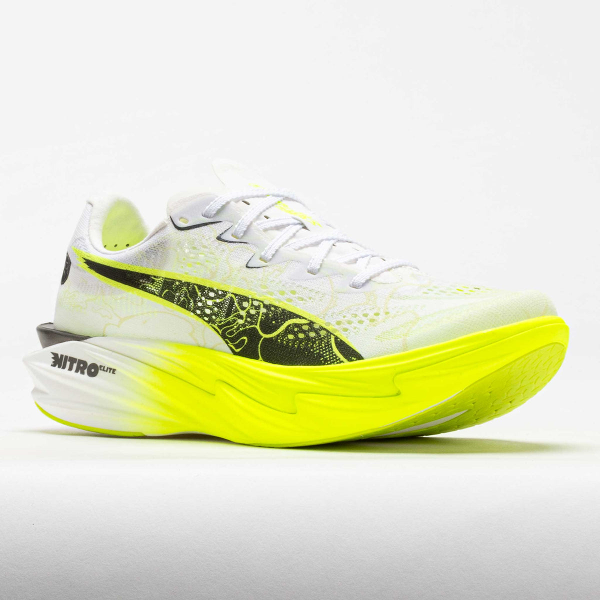 Puma Deviate NITRO Elite 4 Men's White/Lime Squeeze