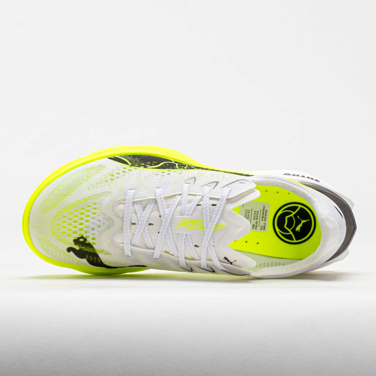 Puma Deviate NITRO Elite 4 Women's White/Lime Squeeze
