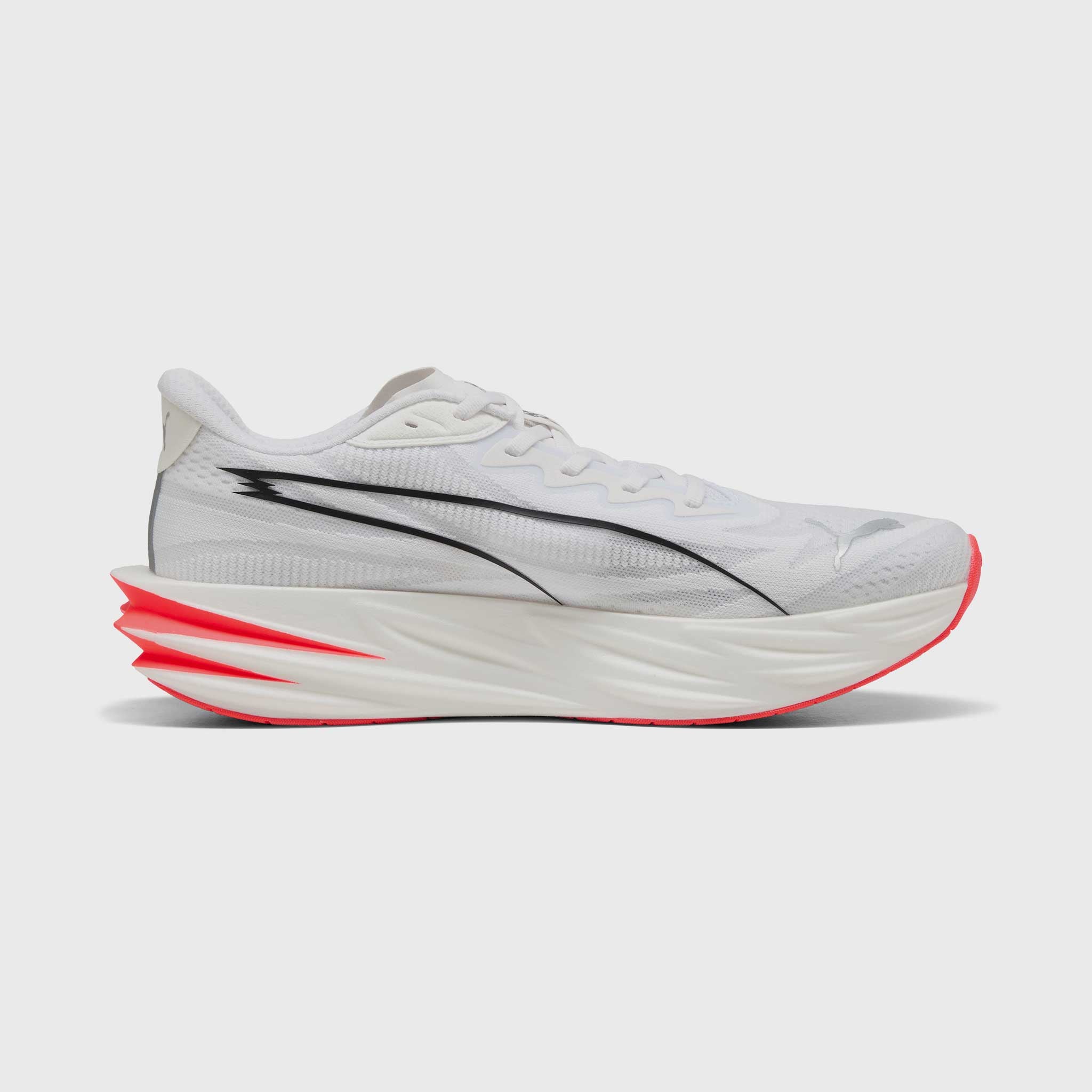 Puma Deviate Pure NITRO Men's White/Ultra Red/Silver