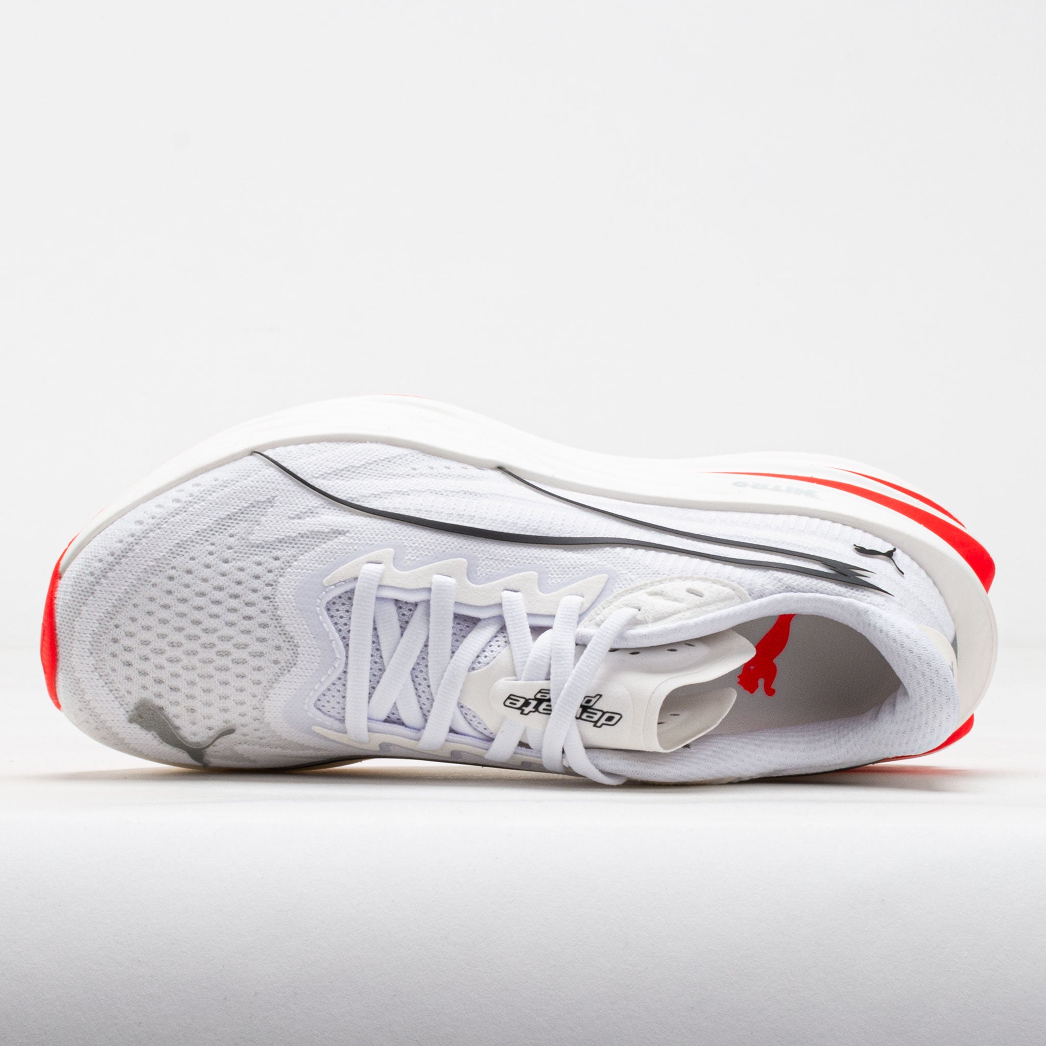 Puma Deviate Pure NITRO Women's White/Ultra Red/Silver